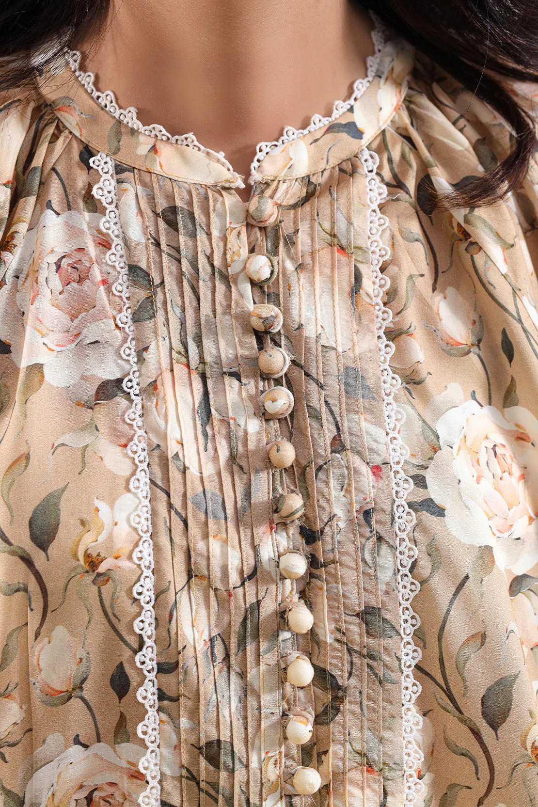 Printed Lyocell Stitched Shirt - Image 4