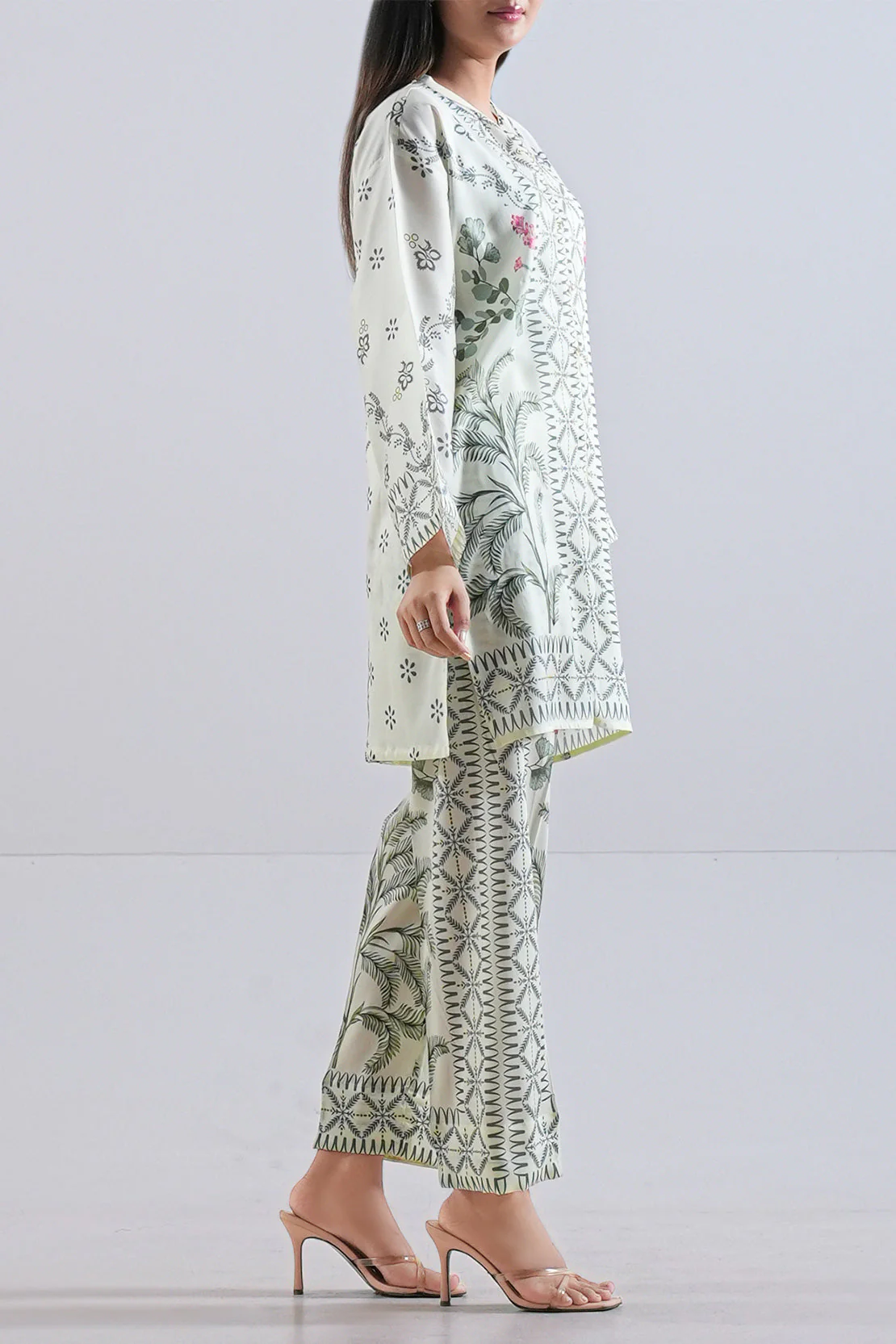 Printed Lyocell Stitched Shirt - Image 2