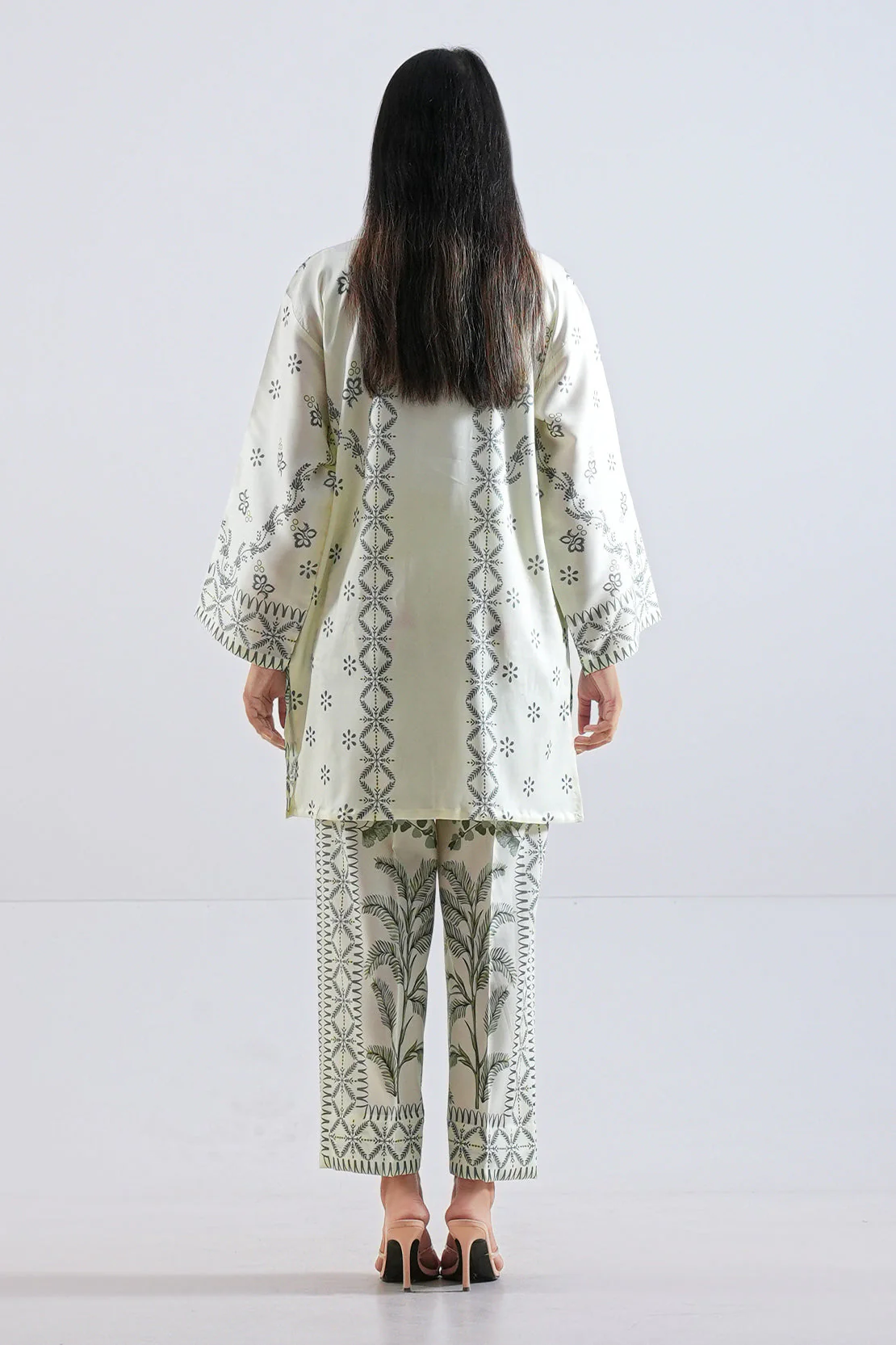 Printed Lyocell Stitched Shirt - Image 3