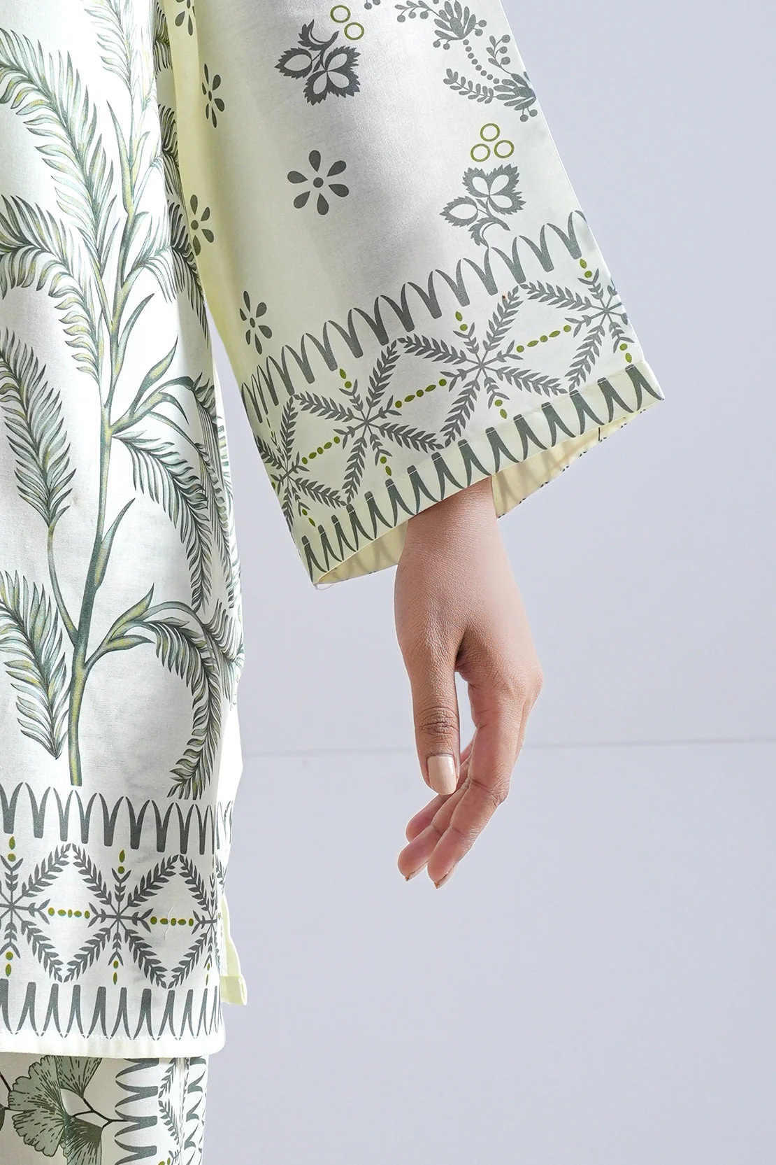 Printed Lyocell Stitched Shirt - Image 6