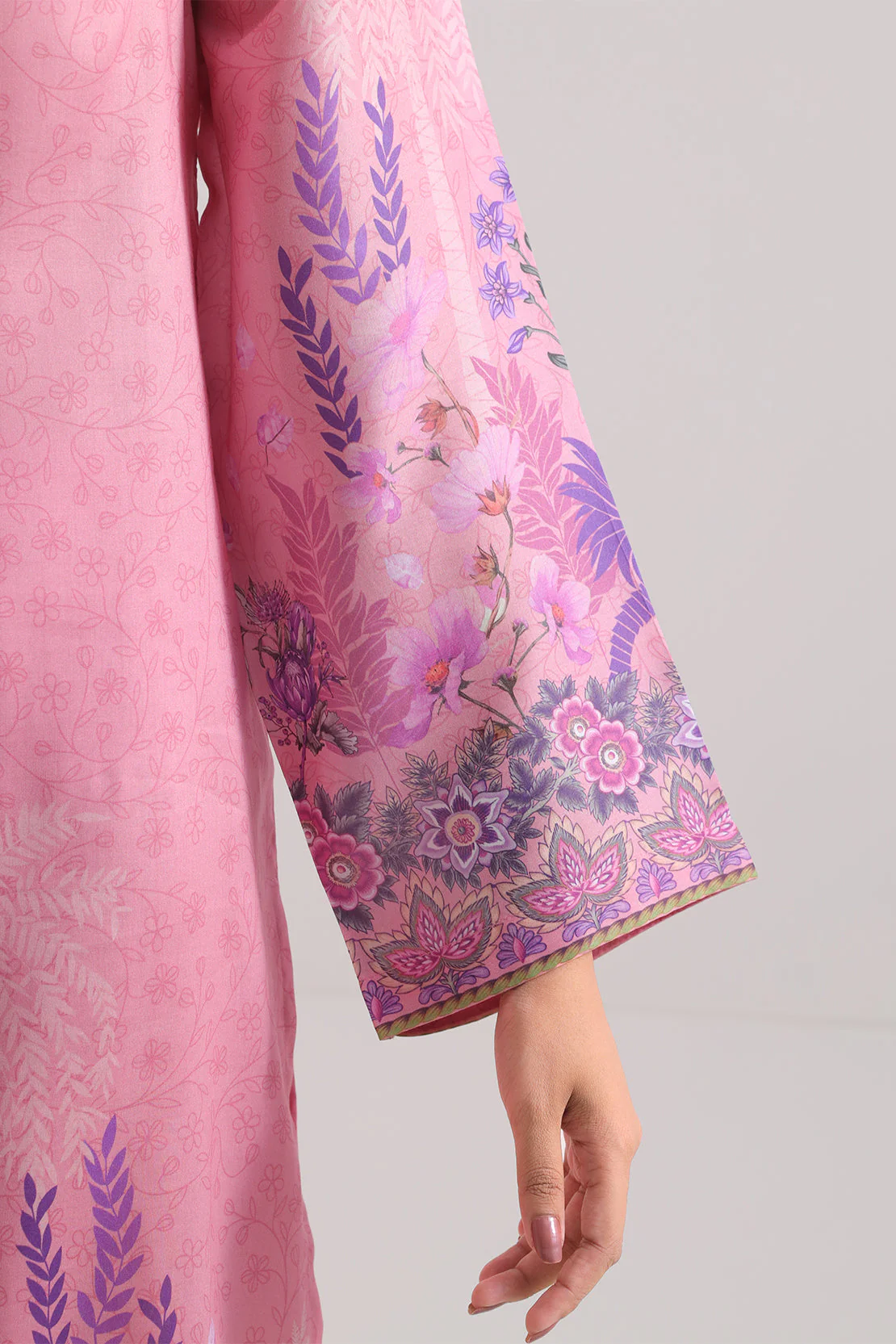 Printed Silk Touch Stitched Shirt - Image 5