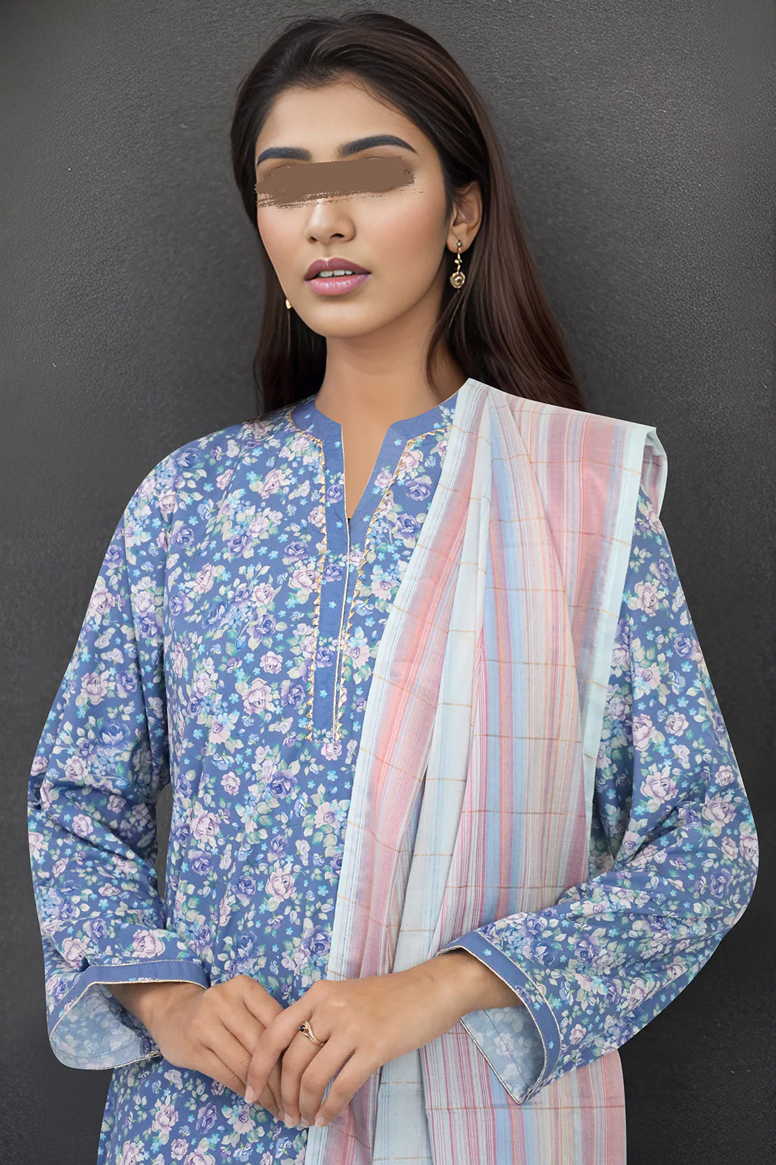 Printed Polyester Stitched 3 Piece - Image 4
