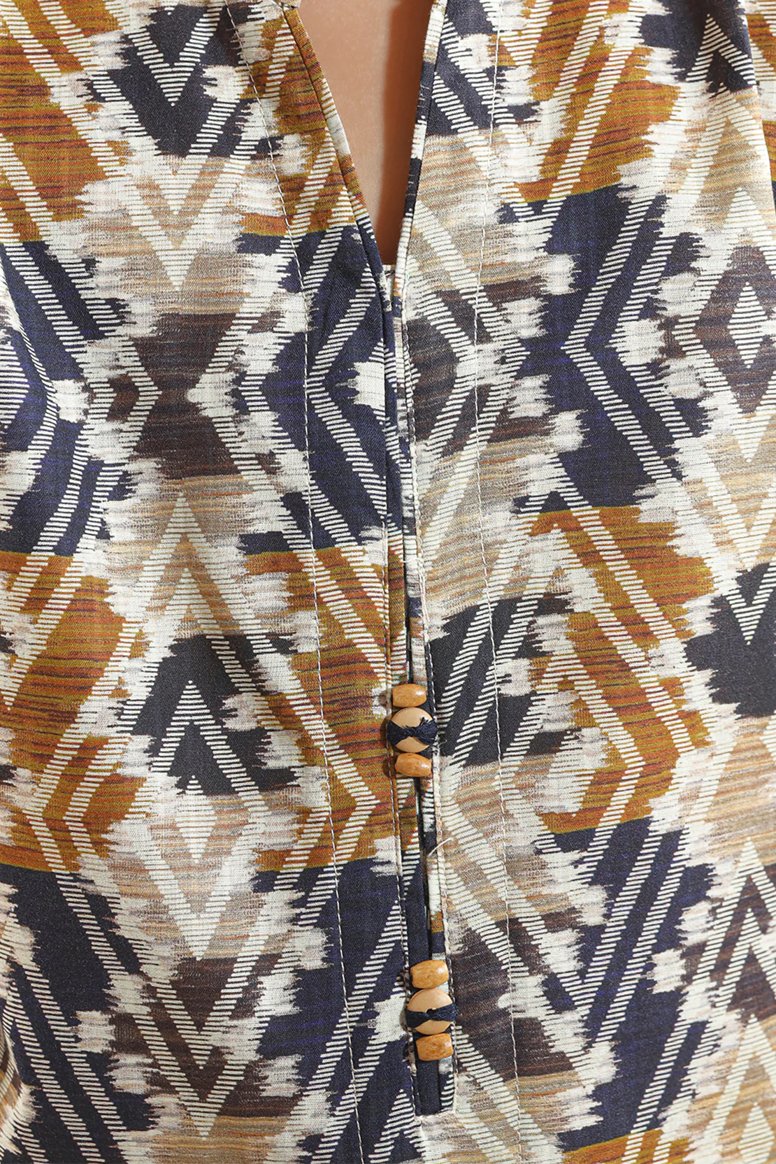 Printed Self Strip Lawn Stitched 2 Piece (Shirt/Trouser) For Kids - Image 4