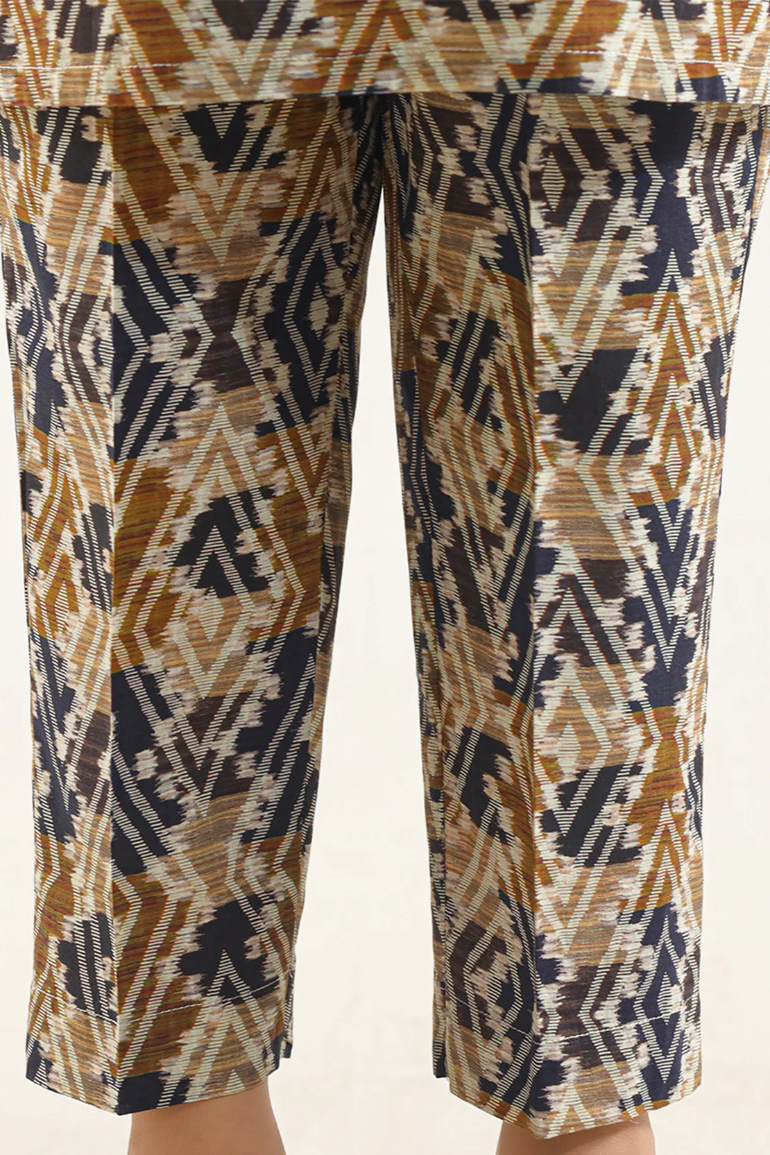 Printed Self Strip Lawn Stitched 2 Piece (Shirt/Trouser) For Kids - Image 6