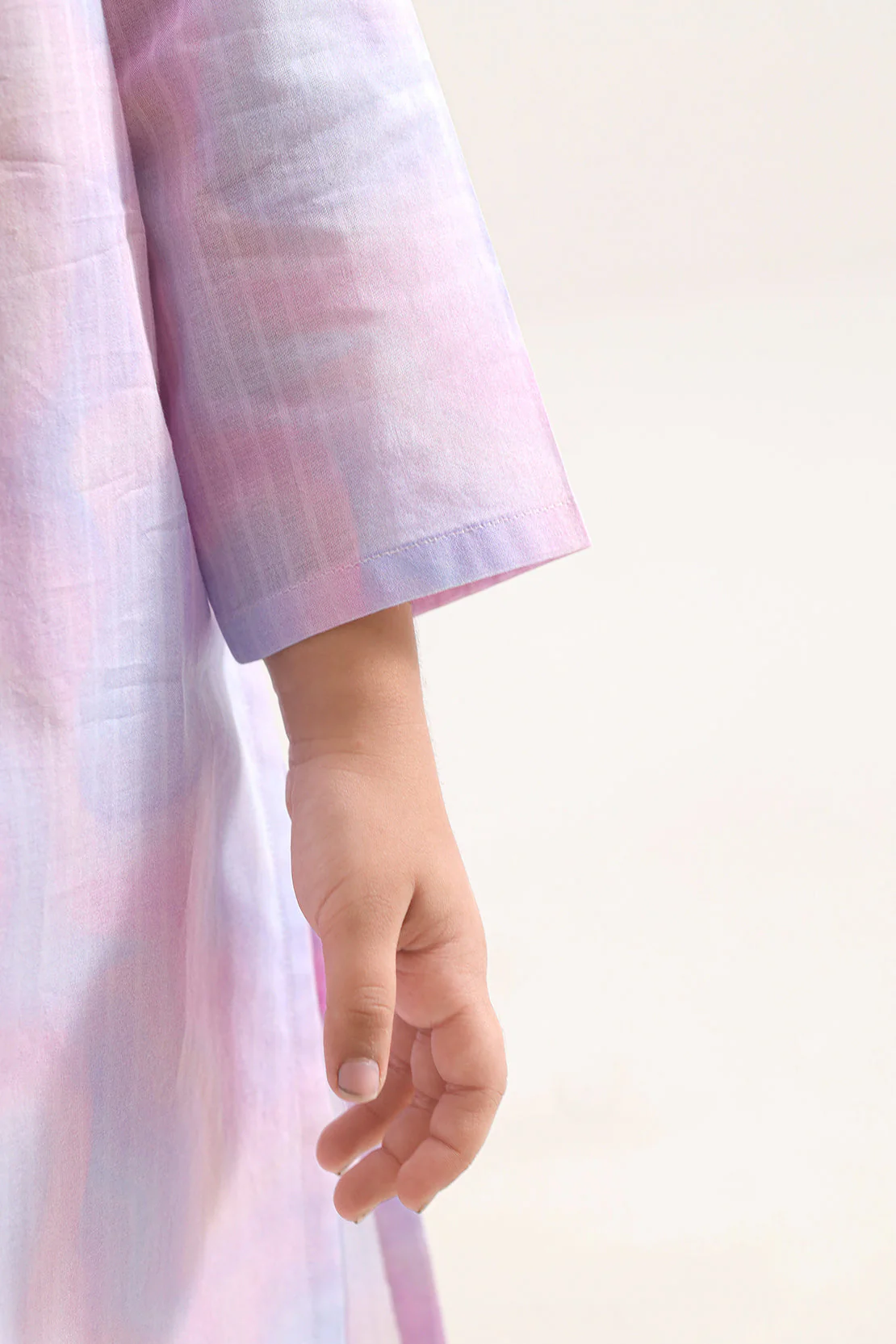 Printed Self Strip Lawn Stitched 2 Piece (Shirt/Trouser) For Kids - Image 4
