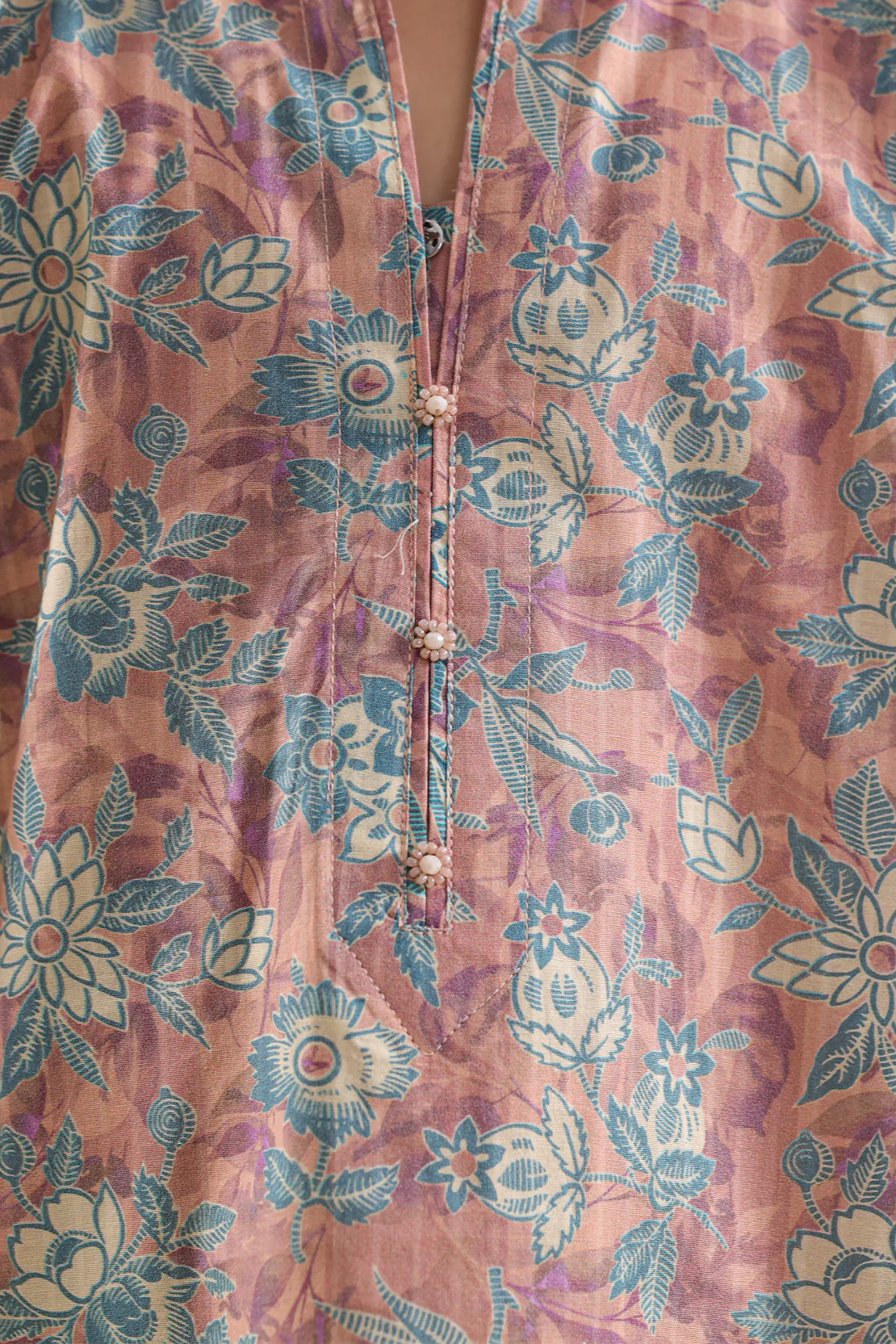 Printed Self Strip Lawn Stitched 2 Piece (Shirt/Trouser) For Kids - Image 3