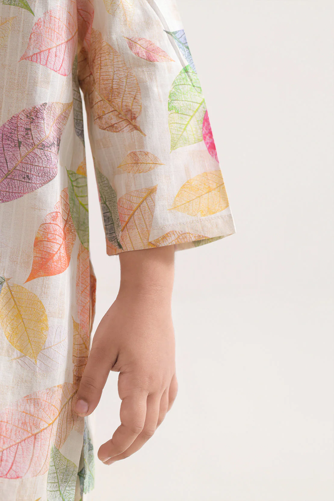 Printed Self Strip Lawn Stitched 2 Piece (Shirt/Trouser) For Kids - Image 4