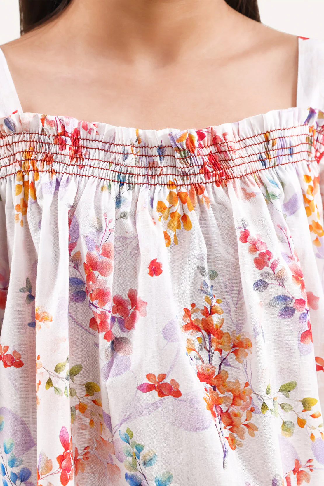 Printed Self Strip Lawn Stitched 2 Piece (Shirt/Trouser) For Kids - Image 2