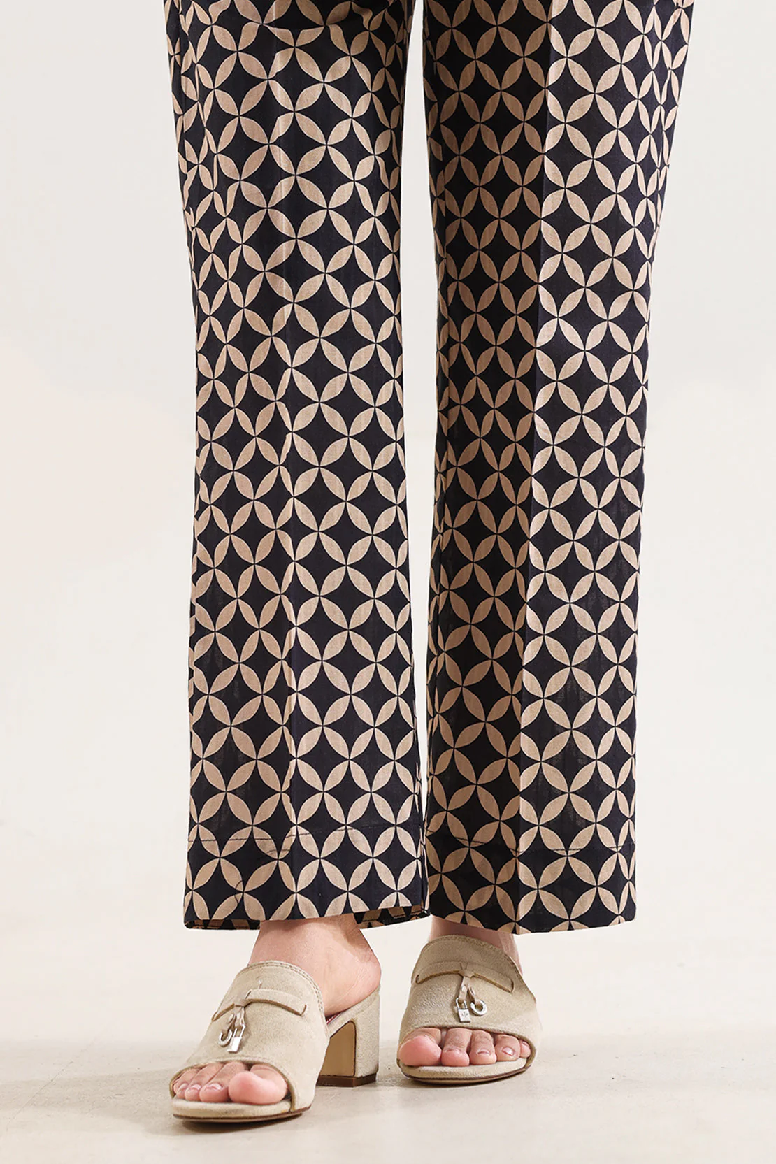 Printed Self Strip Lawn Stitched 2 Piece (Shirt/Trouser) - Image 6