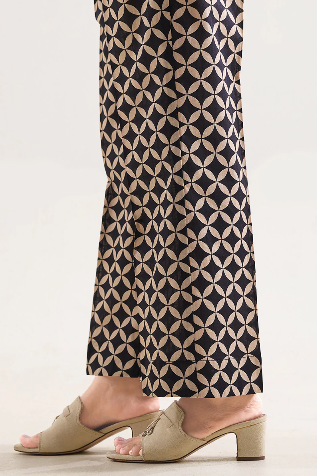 Printed Self Strip Lawn Stitched 2 Piece (Shirt/Trouser) - Image 7