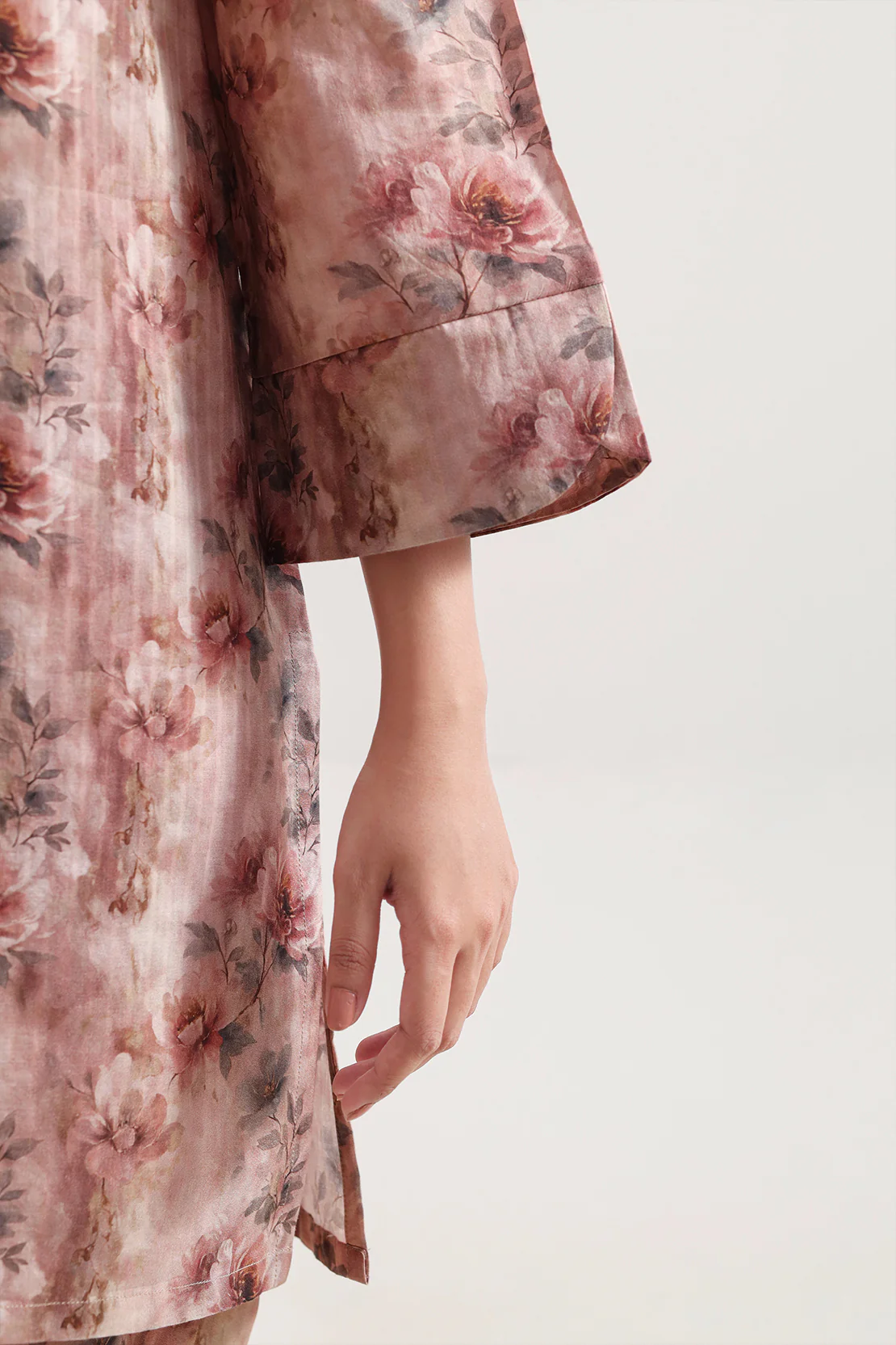 Printed Self Strip Lawn Stitched 2 Piece (Shirt/Trouser) - Image 5