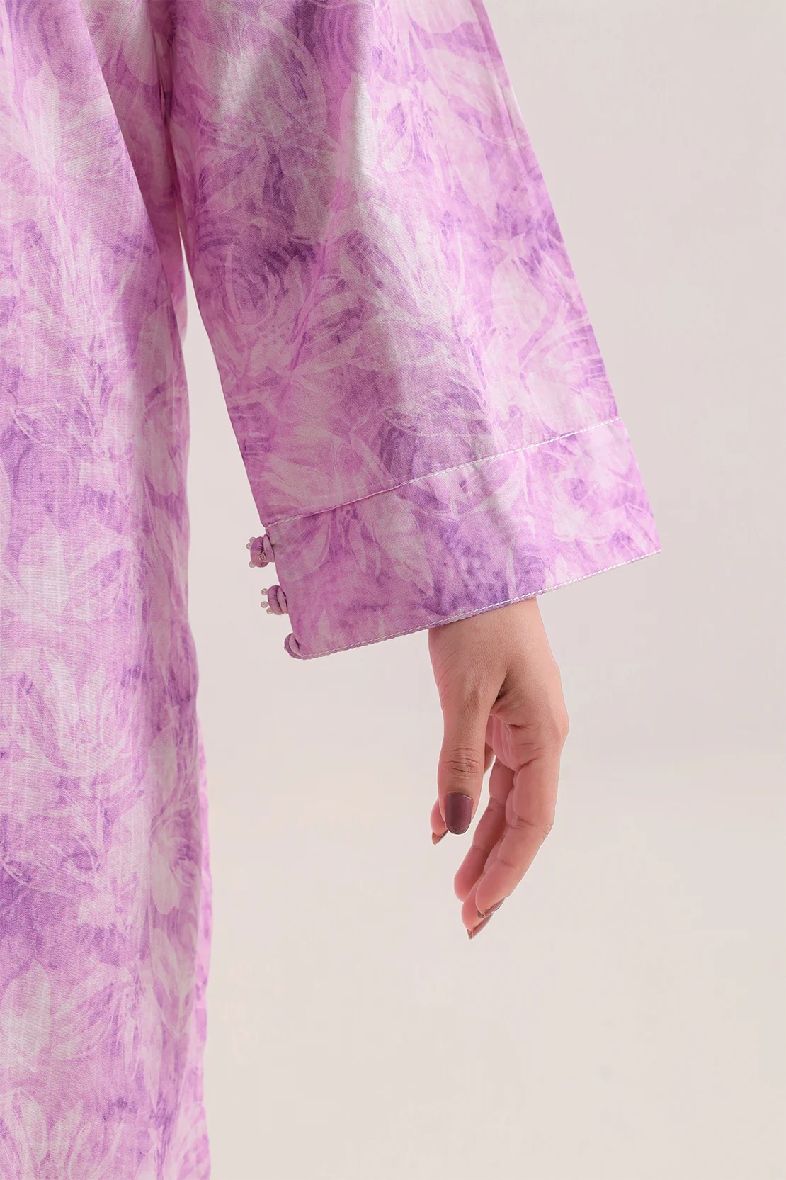 Printed Self Strip Lawn Stitched 2 Piece (Shirt/Trouser) - Image 5