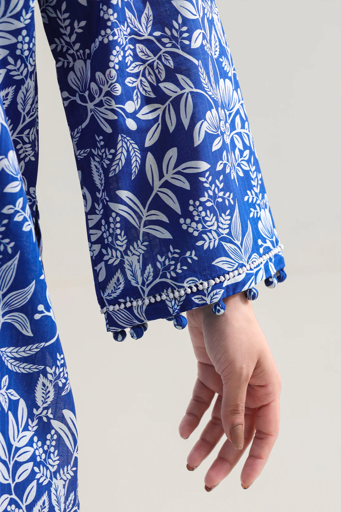 Printed Self Strip Lawn Stitched 2 Piece (Shirt/Trouser) - Image 4