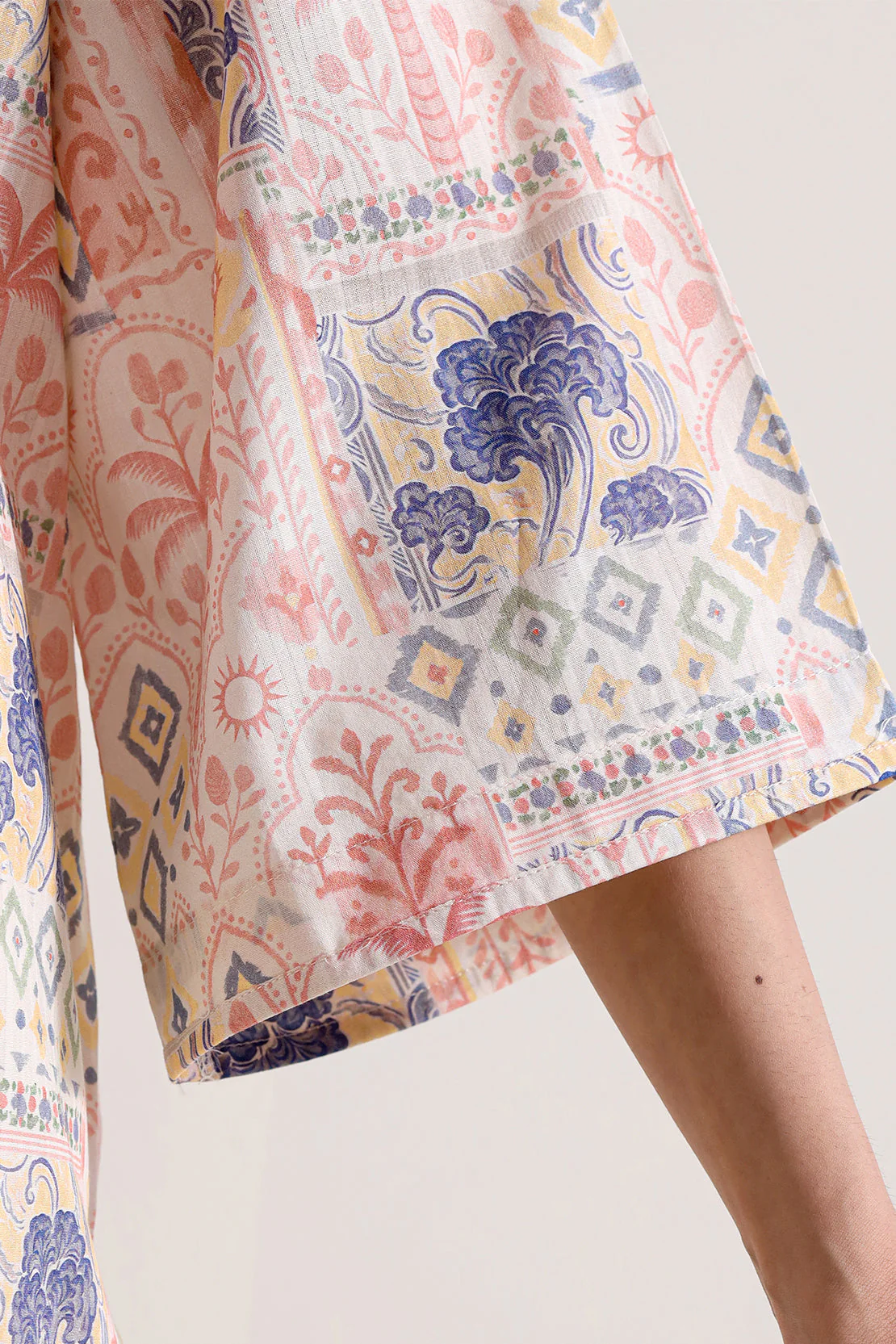 Printed Self Strip Lawn Stitched 2 Piece (Shirt/Trouser) - Image 6
