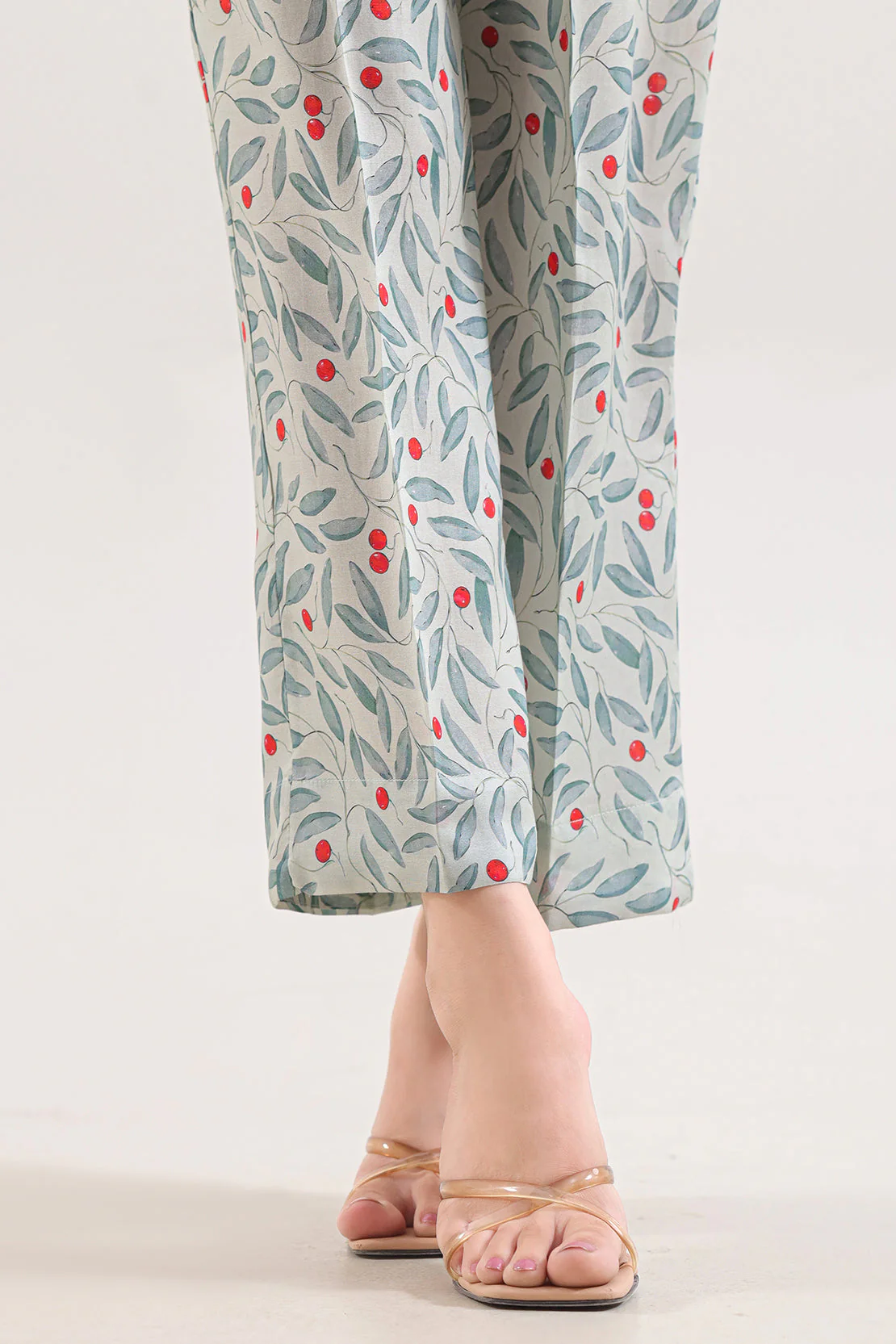 Printed Silk Touch Pants - Image 2