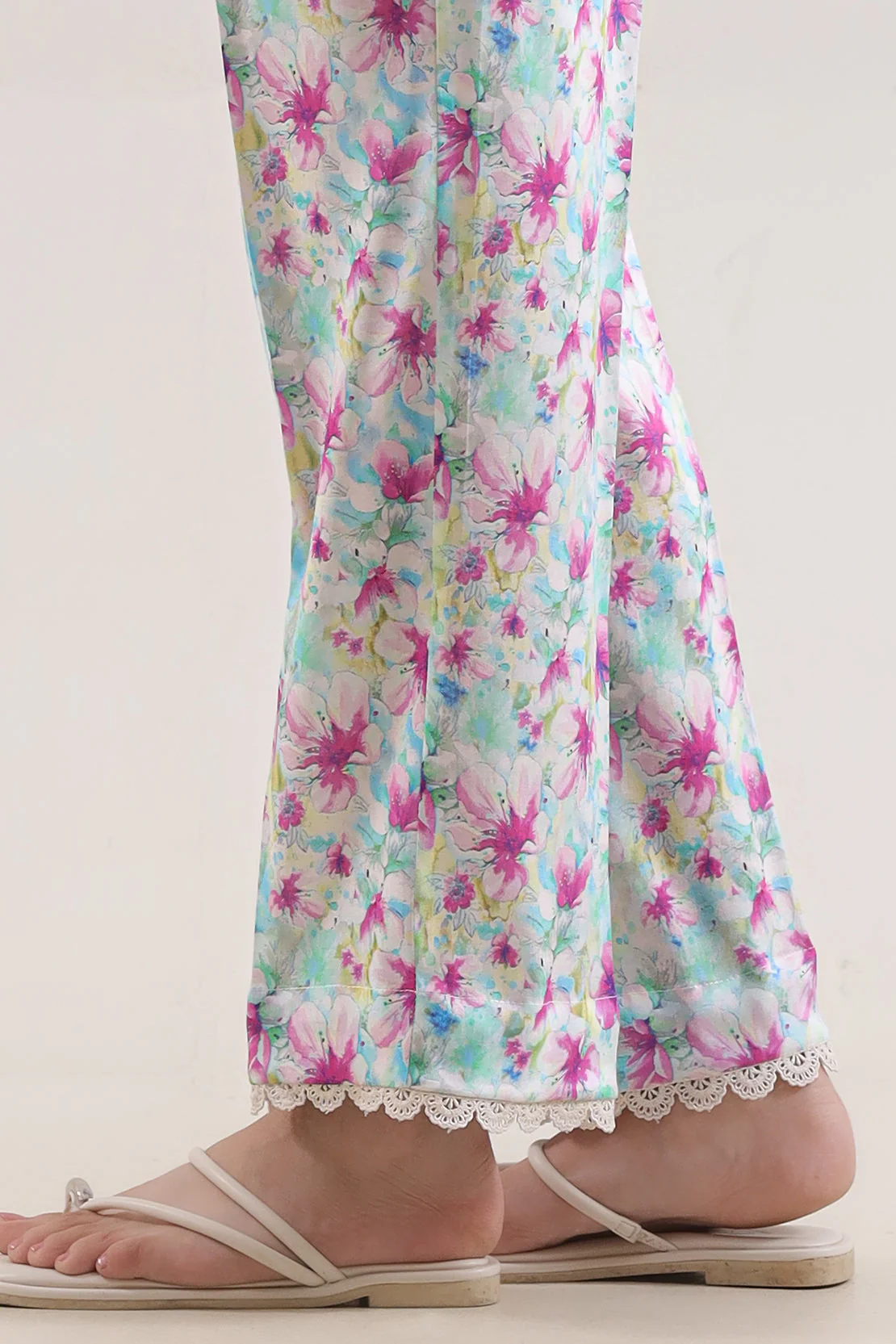 Printed Silk Touch Pants - Image 2