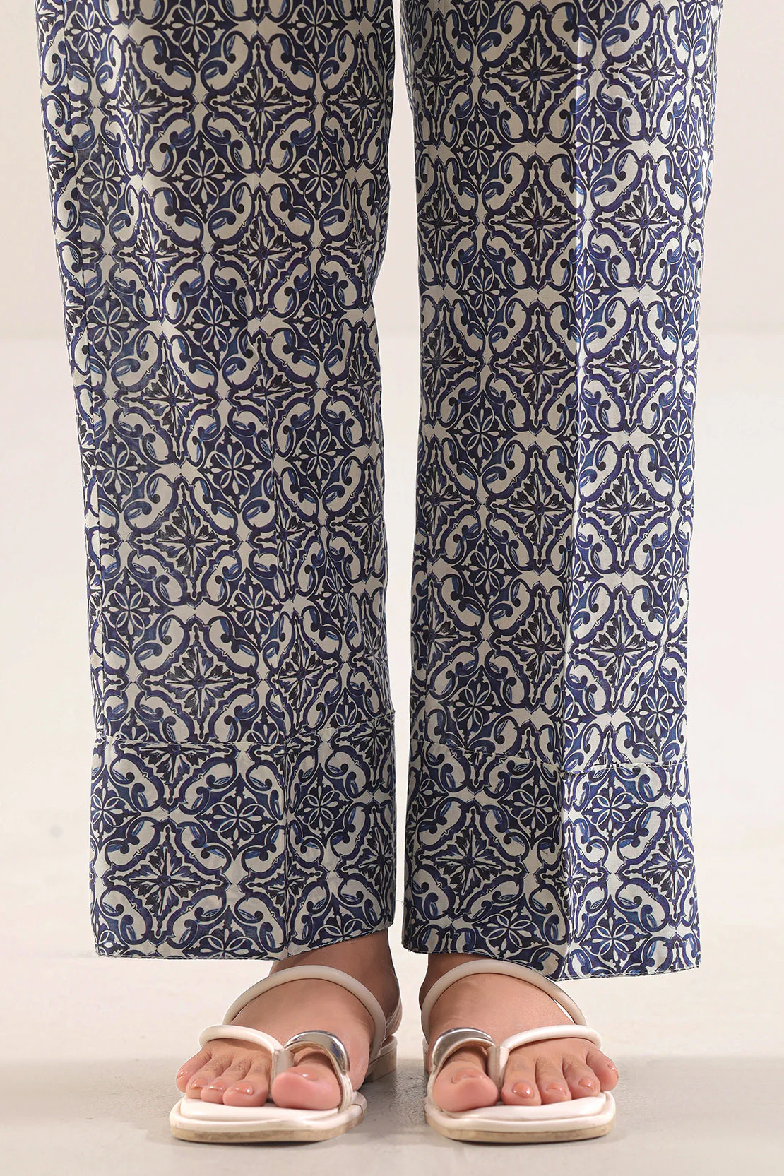 Printed Silk Touch Stitched 2 Piece (Shirt/Trouser) - Image 5