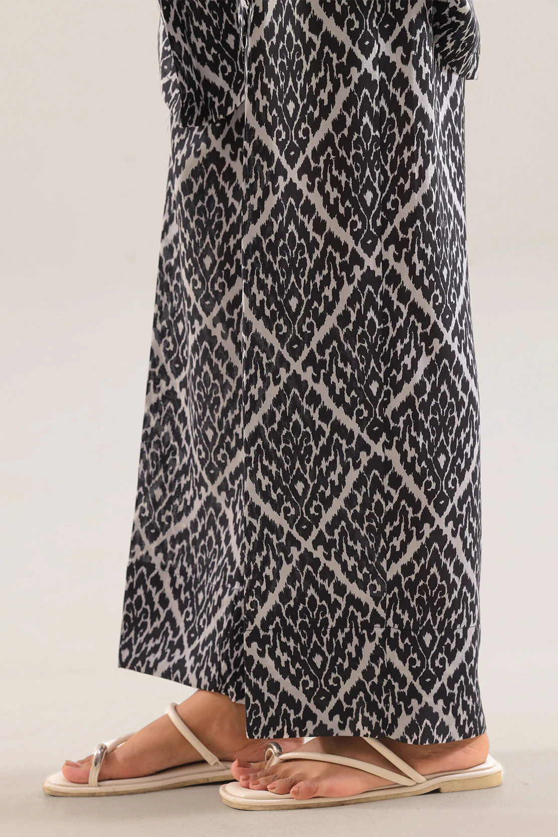 Printed Silk Touch Stitched 2 Piece (Shirt/Trouser) - Image 6