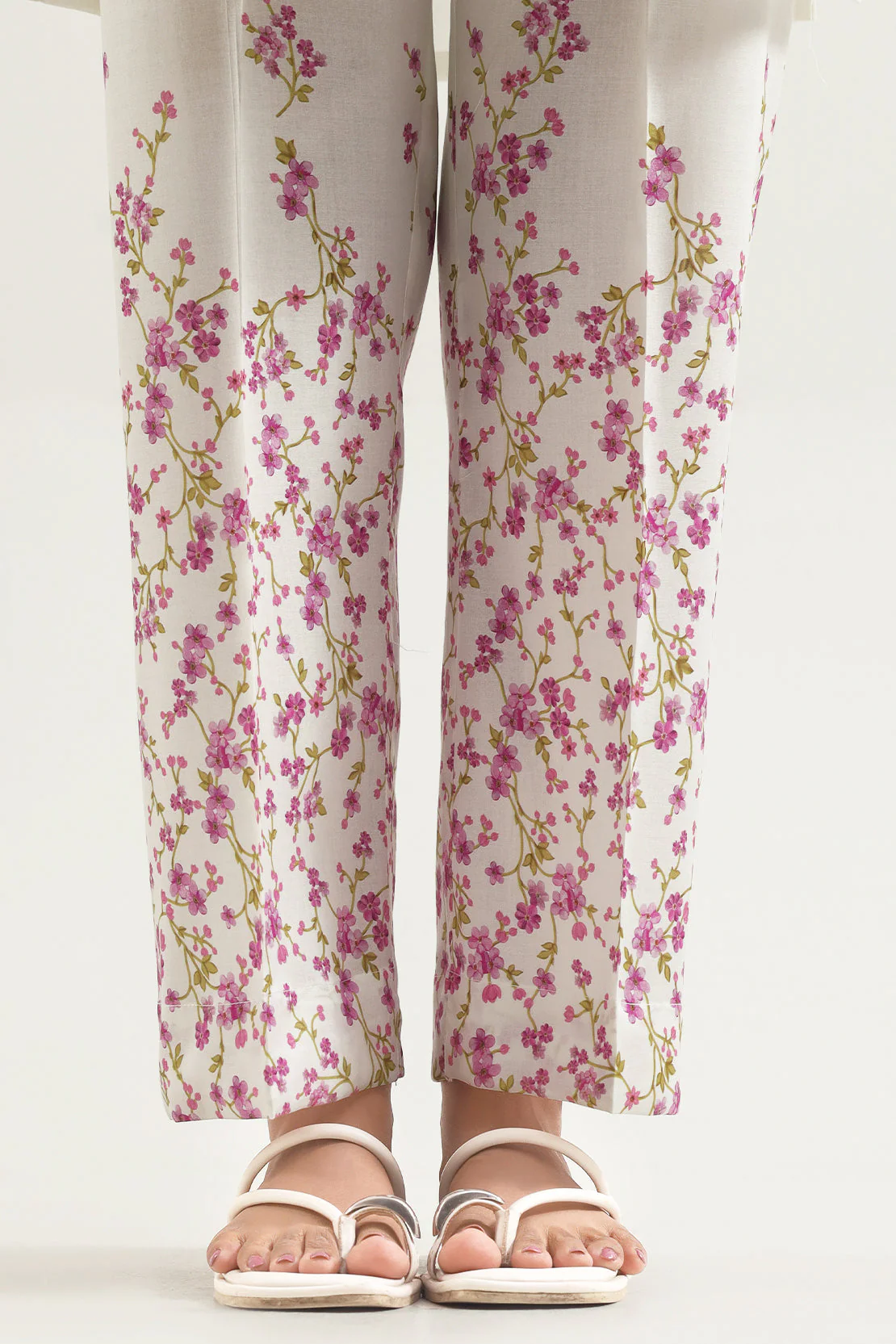 Printed Silk Touch Stitched 2 Piece (Shirt/Trouser) - Image 6