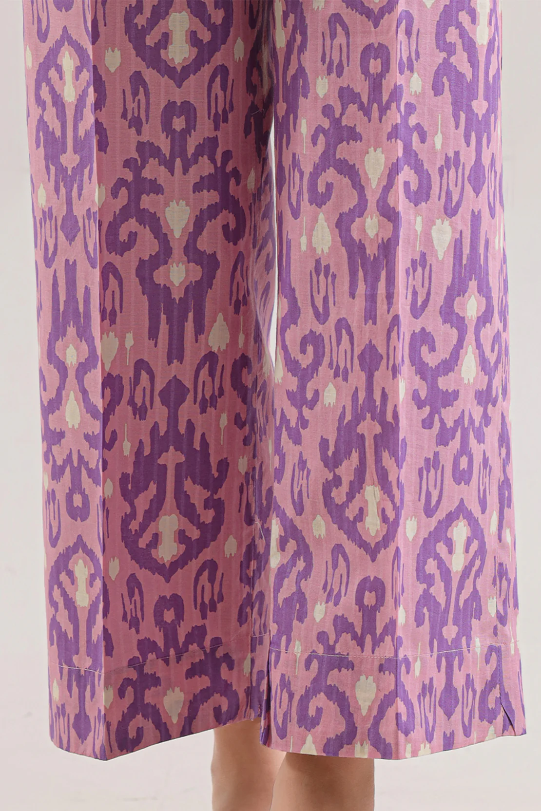 Printed Silk Touch Stitched 2 Piece (Shirt/Trouser) - Image 5
