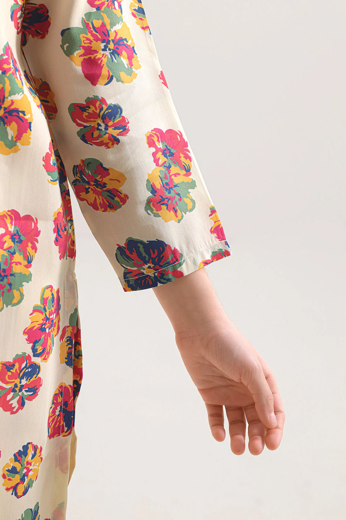 Printed Silk Touch Stitched Shirt/trouser For Kids - Image 5