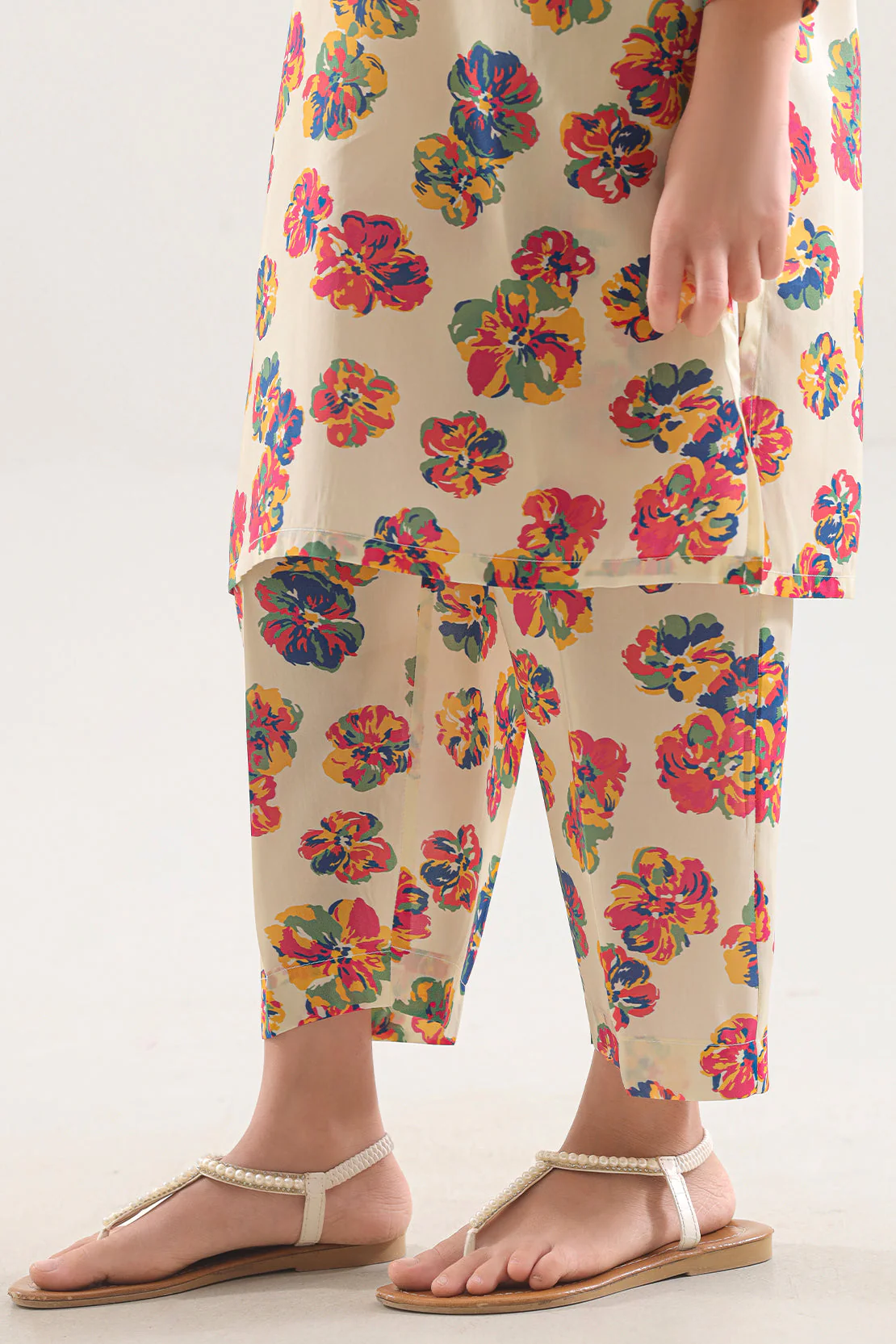 Printed Silk Touch Stitched Shirt/trouser For Kids - Image 6