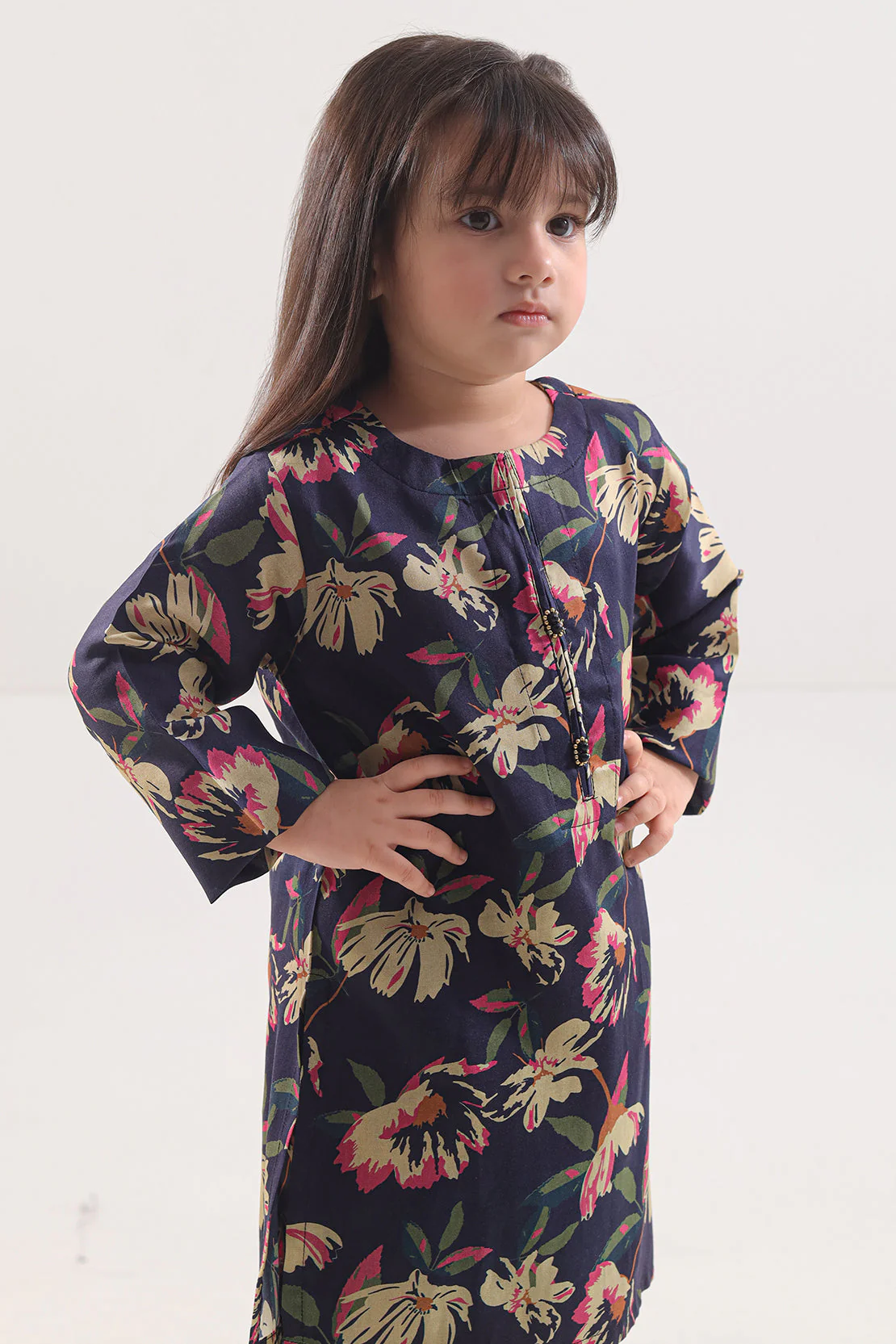 Printed Silk Touch Stitched Shirt/trouser For Kids - Image 2