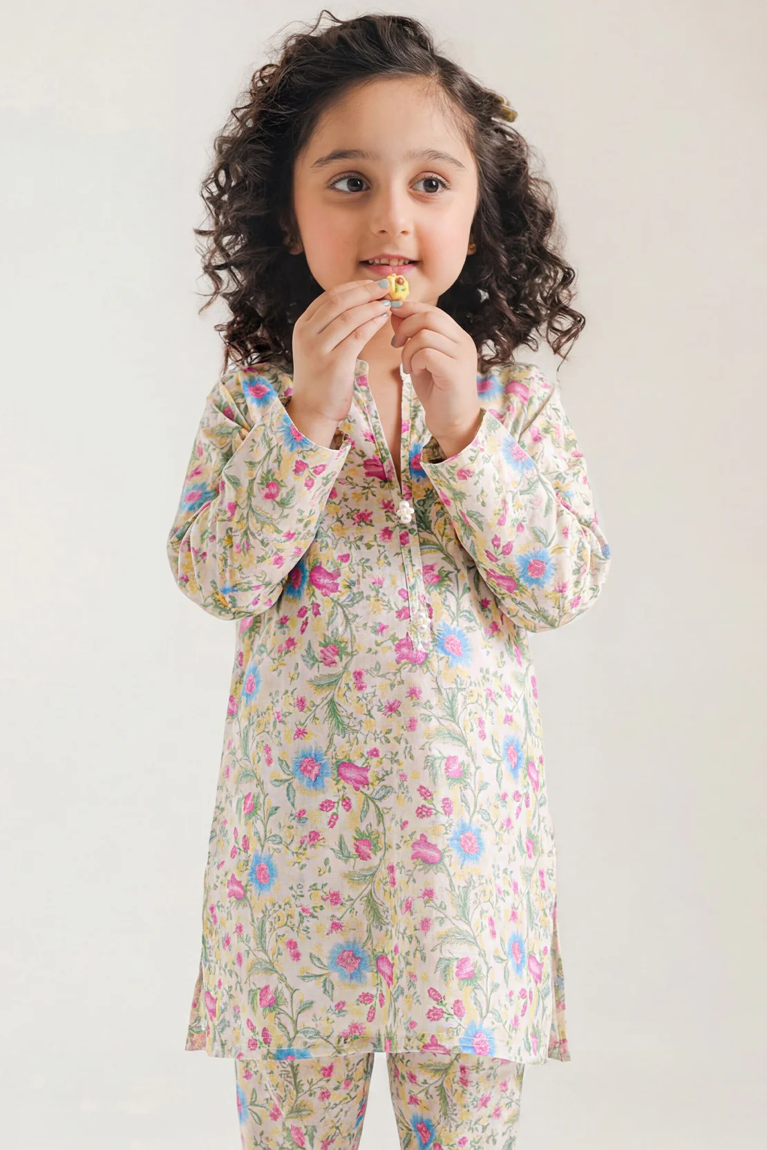 Printed Silk Touch Stitched Shirt/trouser For Kids - Image 2