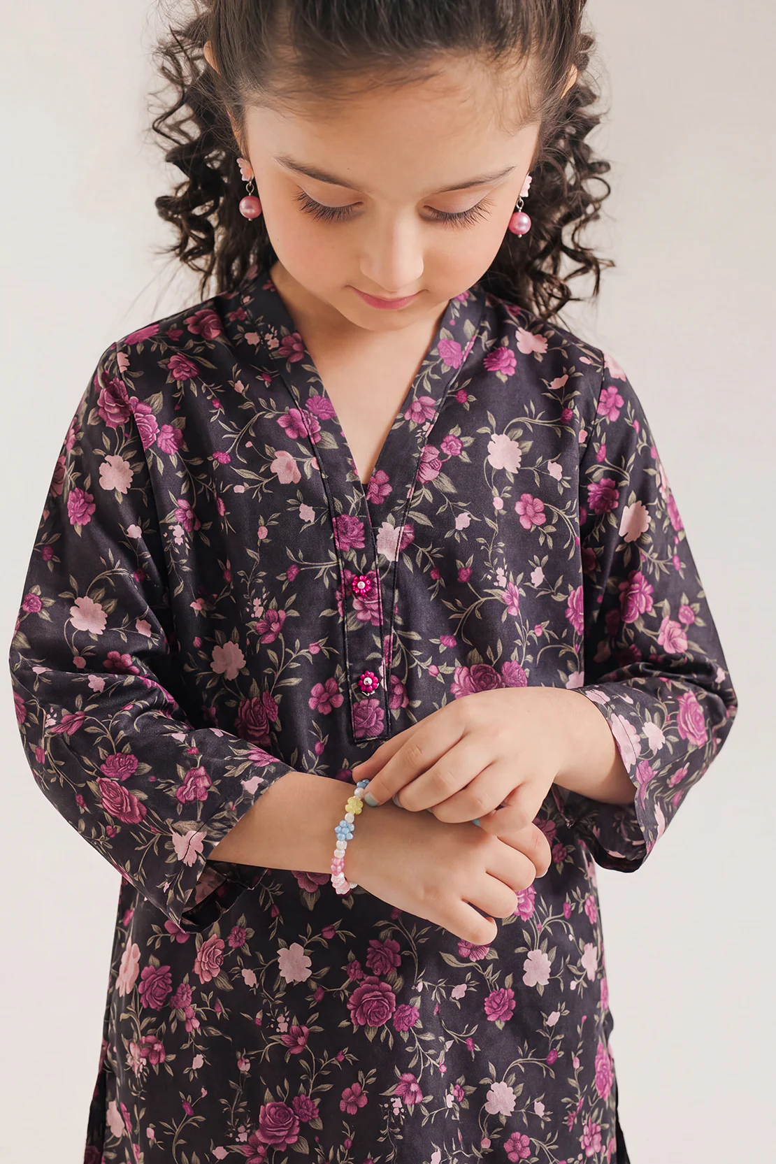 Printed Silk Touch Stitched Shirt/trouser For Kids - Image 2
