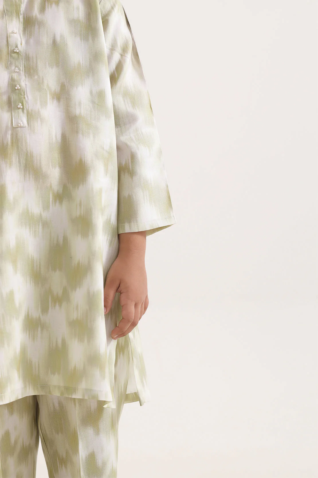 Printed Silk Touch Stitched Shirt/trouser For Kids - Image 4