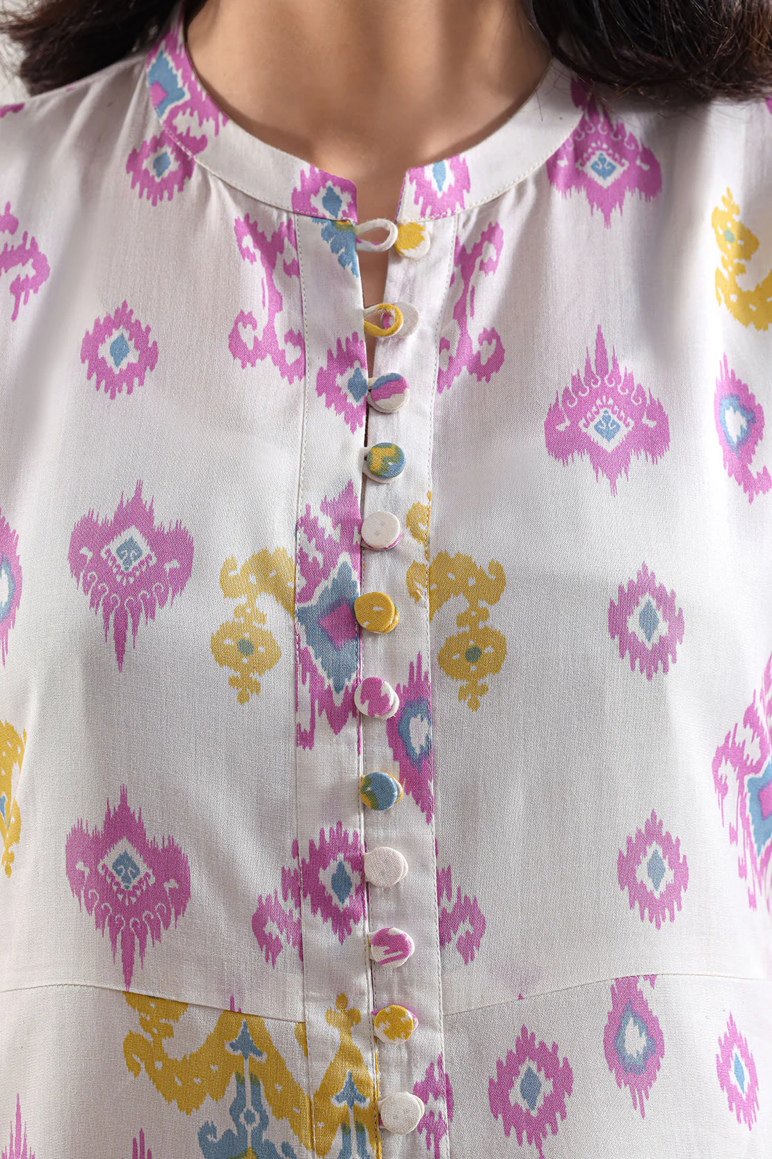 Printed Silk Touch Stitched Shirt - Image 3