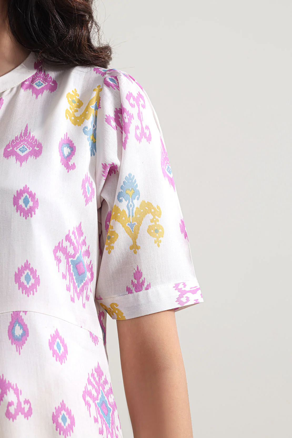 Printed Silk Touch Stitched Shirt - Image 5