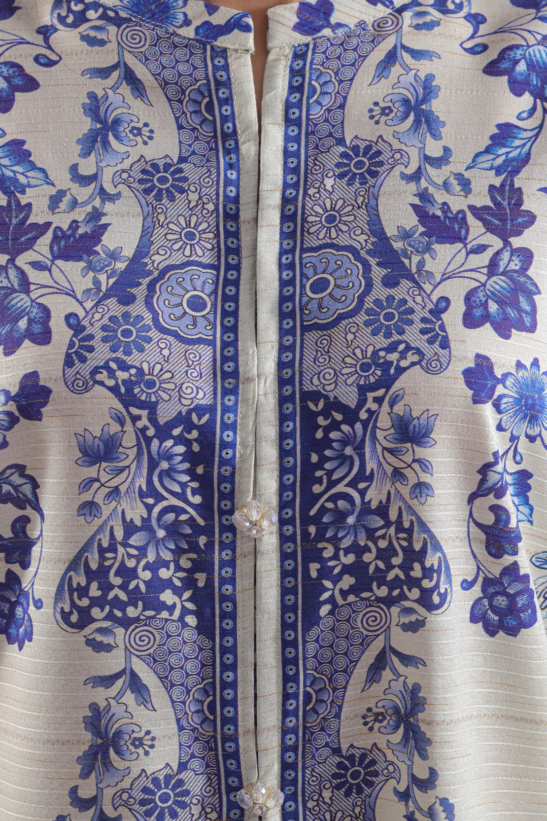 Printed Soft Touch Cotton Stitched 2 Piece (Shirt/Trouser) - Image 4