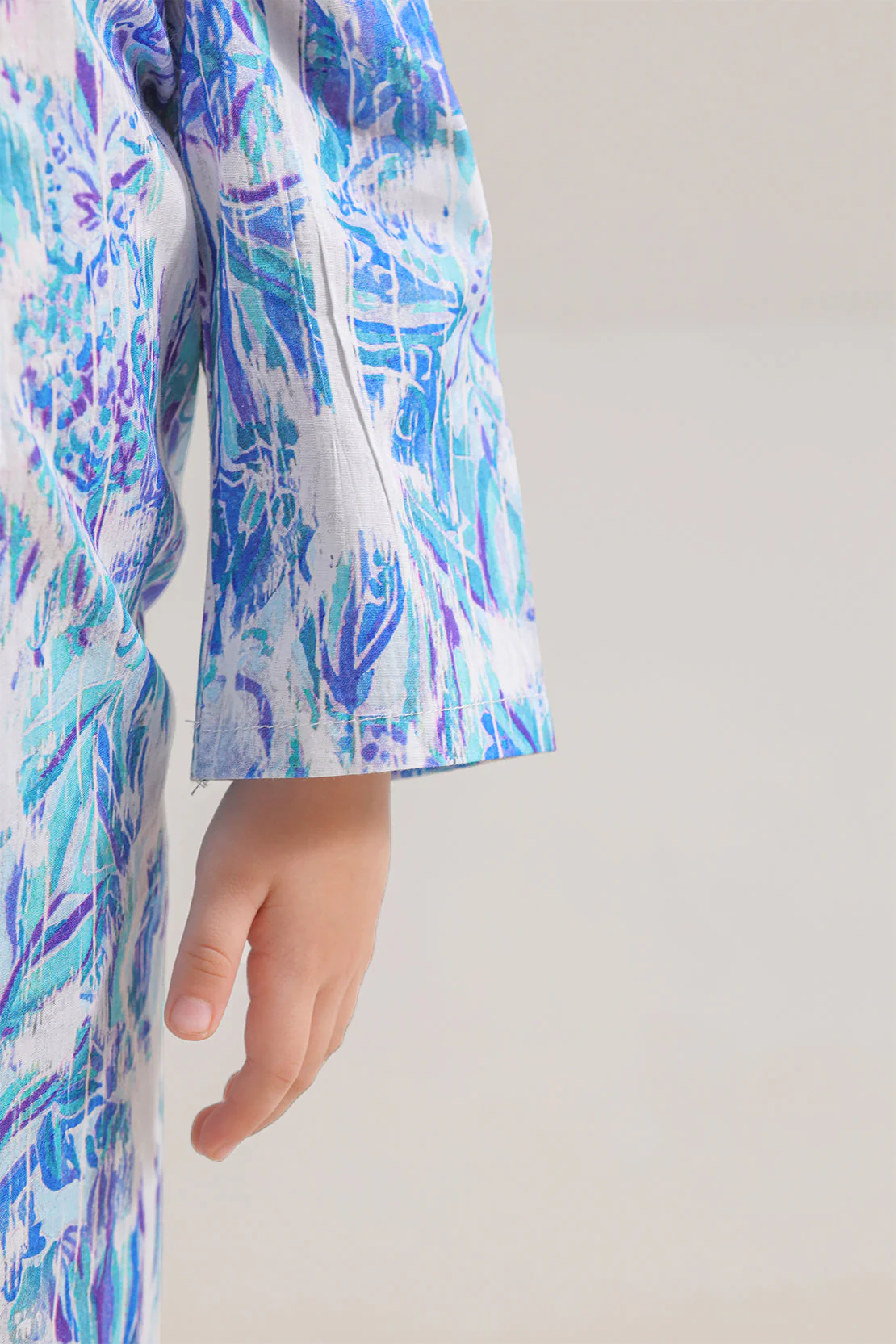 Printed Strip Lawn Stitched 2 Piece (Shirt/Trouser) For Kids - Image 5