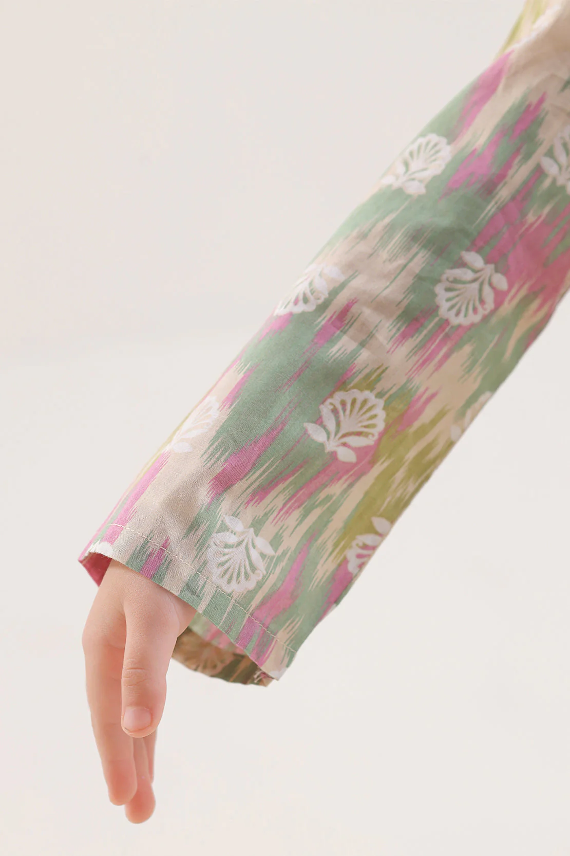 Printed Strip Lawn Stitched 2 Piece (Shirt/Trouser) For Kids - Image 6