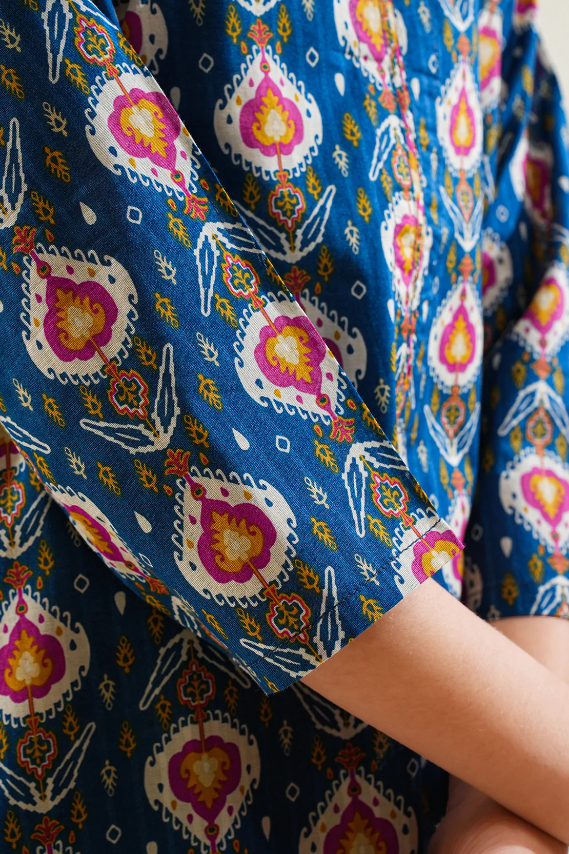 Printed Strip Lawn Stitched 2 Piece (Shirt/Trouser)  For Kids - Image 5