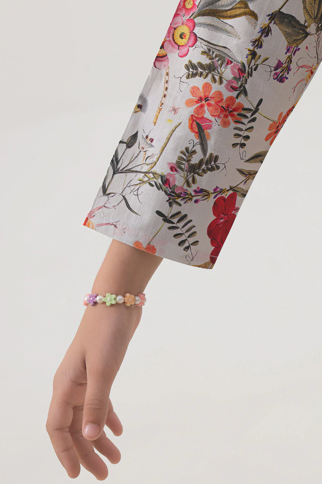 Printed Strip Lawn Stitched 2 Piece (Shirt/Trouser) For Kids - Image 6