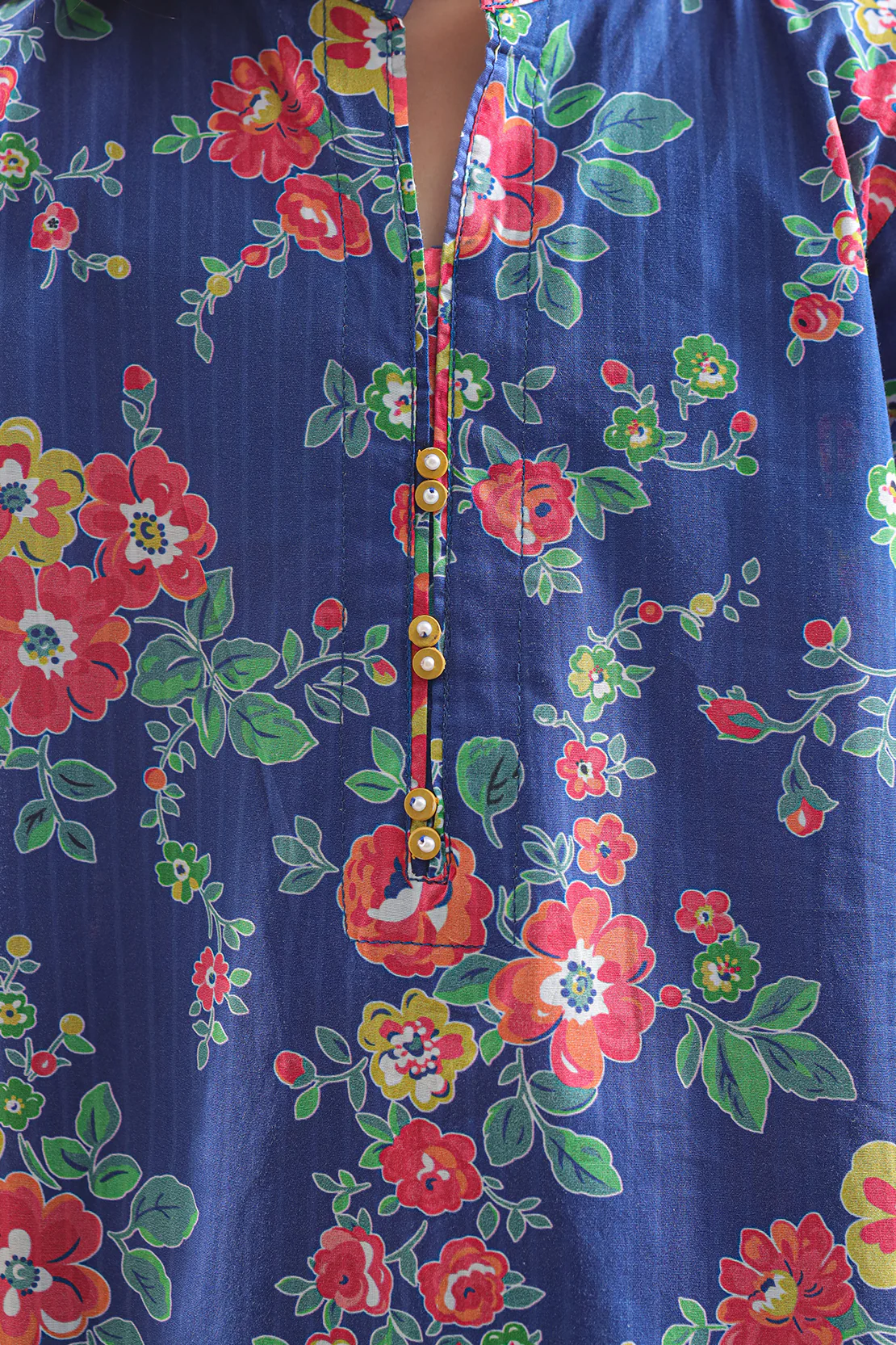 Printed Strip Lawn Stitched 2 Piece (Shirt/Trouser) For Kids - Image 4