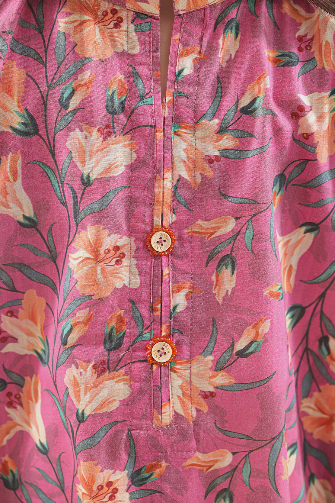 Printed Strip Lawn Stitched 2 Piece (Shirt/Trouser) For Kids - Image 4