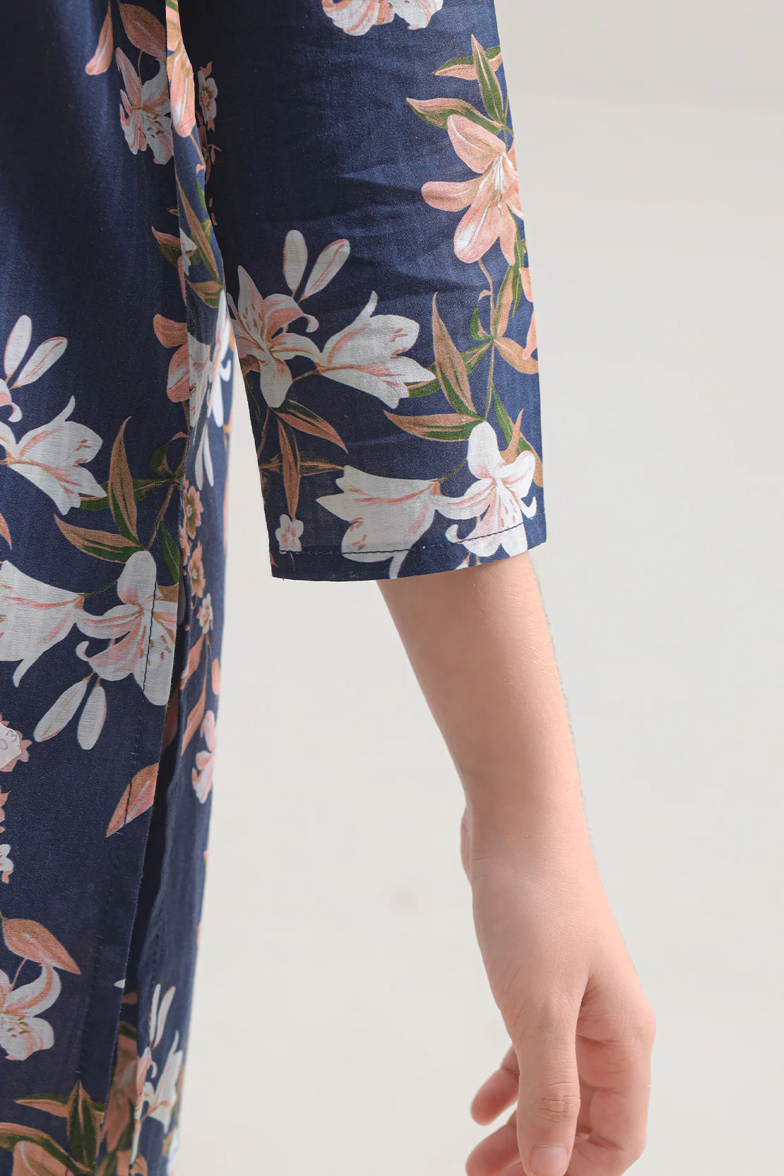 Printed Strip Lawn Stitched 2 Piece (Shirt/Trouser) For Kids - Image 6
