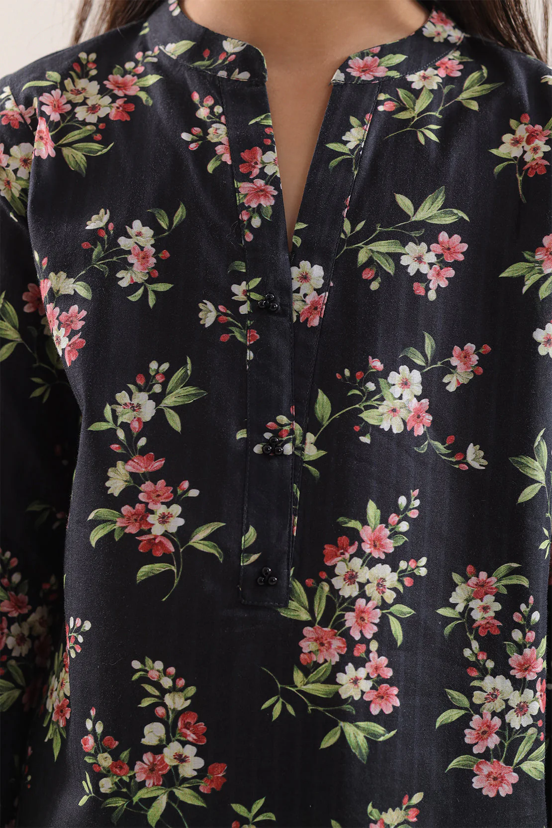 Printed Strip Lawn Stitched 2 Piece (Shirt/Trouser) For Kids - Image 3
