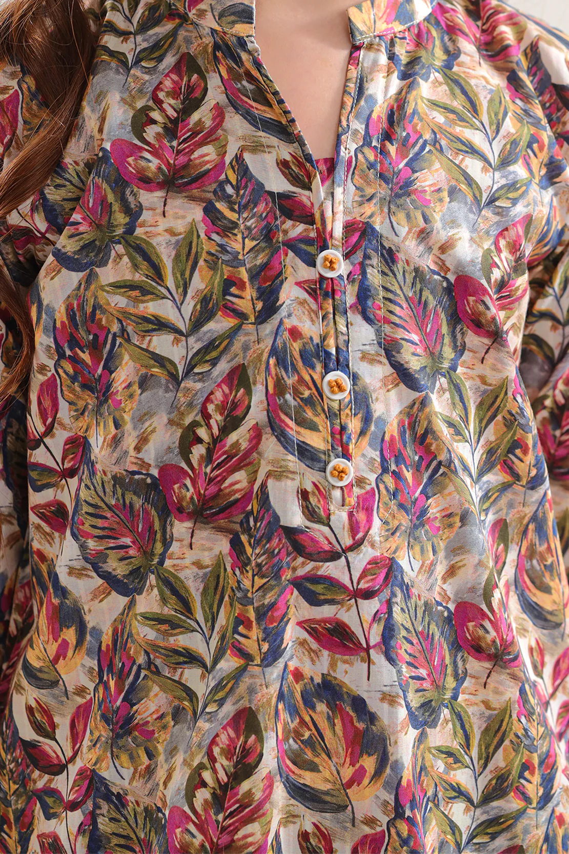 Printed Strip Lawn Stitched 2 Piece (Shirt/Trouser) For Kids - Image 6