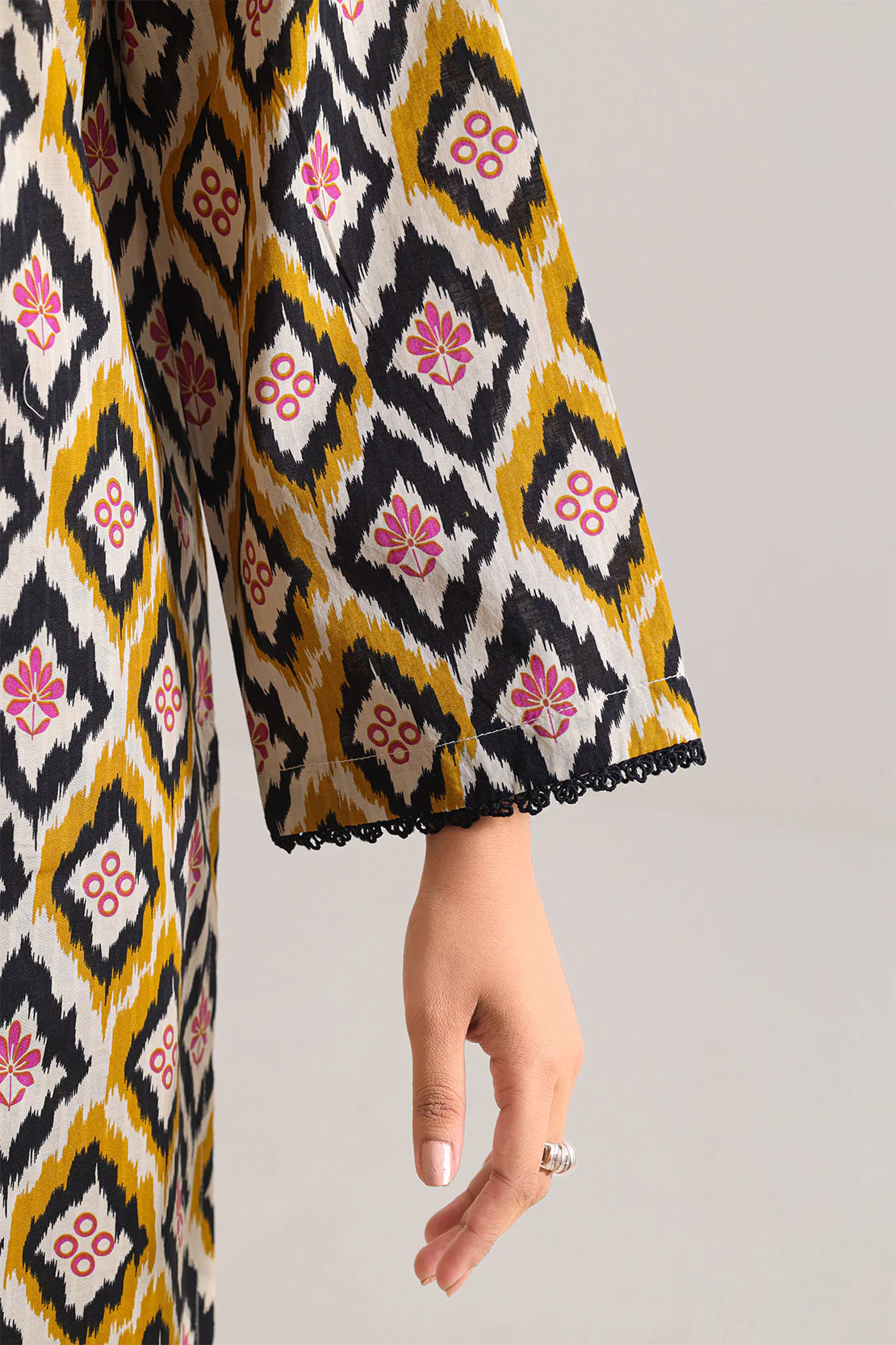Printed Strip Lawn Stitched 2 Piece (Shirt/Trouser) - Image 6