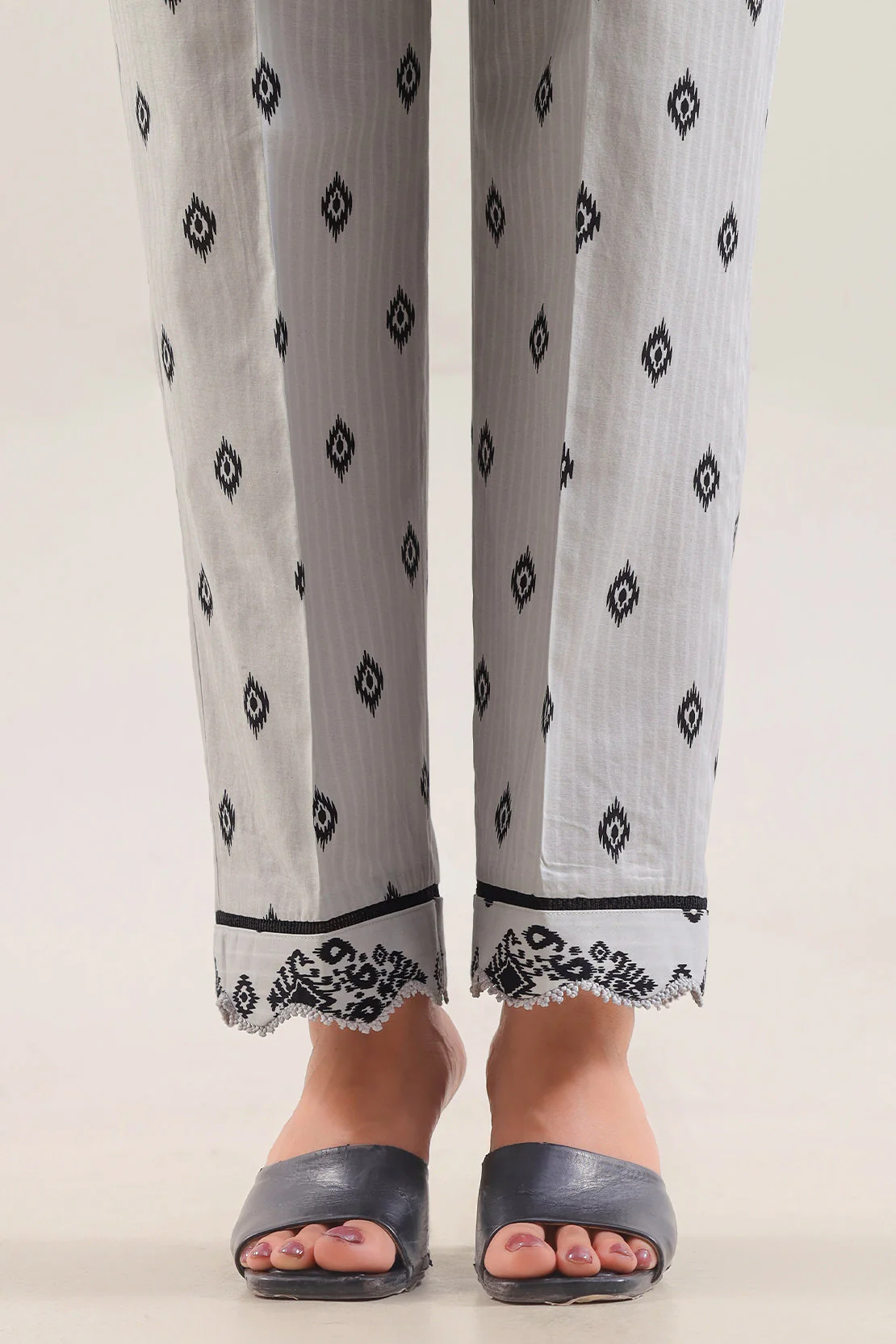 Printed Strip Lawn Stitched 2 Piece (Shirt/Trouser) - Image 5