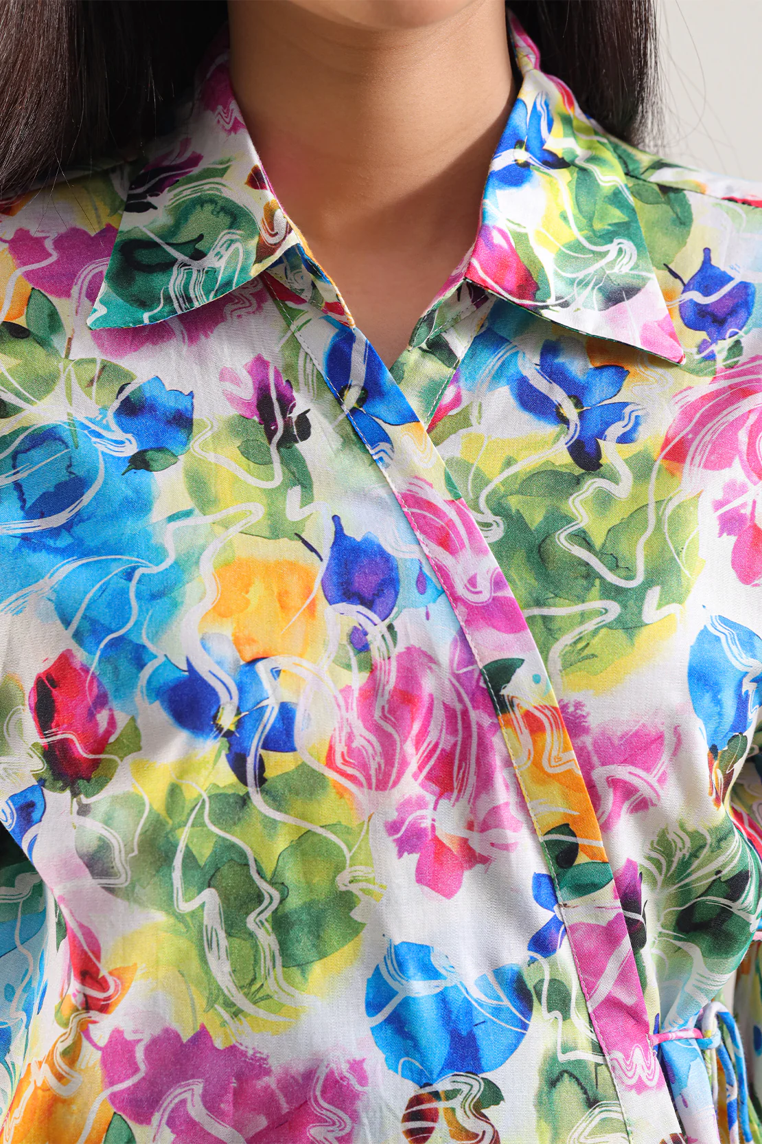 Printed Strip Lawn Stitched 2 Piece (Shirt/Trouser) - Image 3