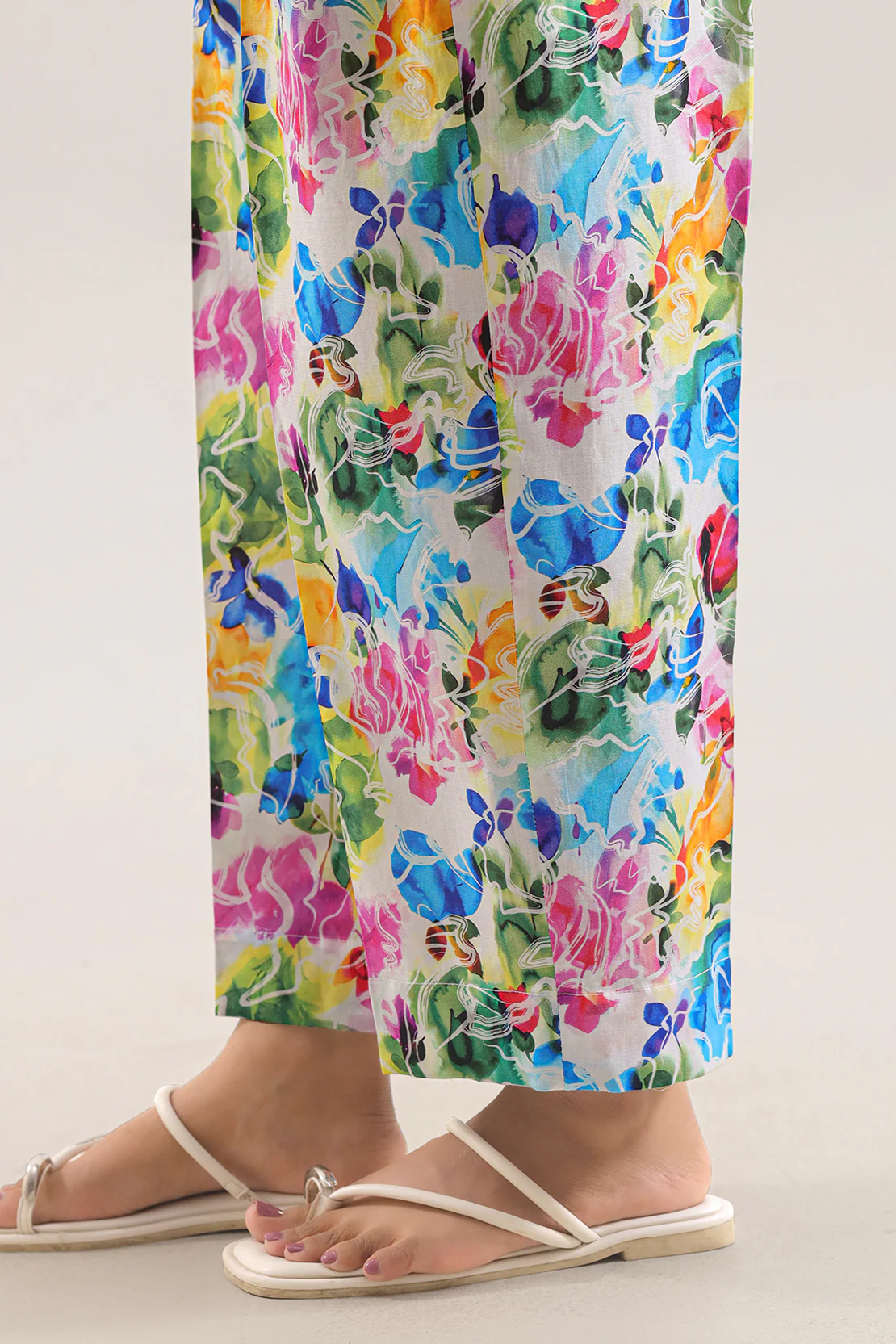 Printed Strip Lawn Stitched 2 Piece (Shirt/Trouser) - Image 5