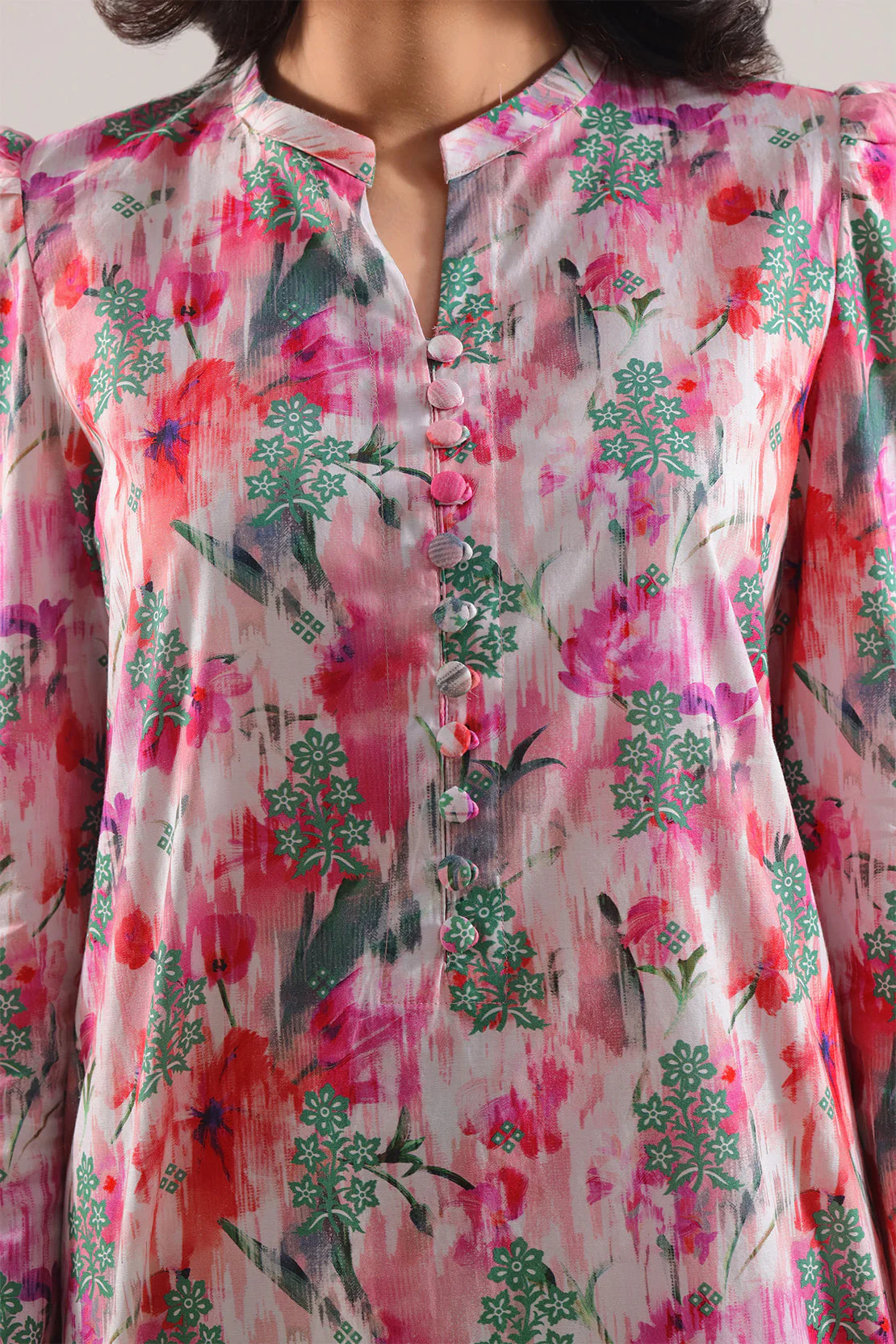 Printed Strip Lawn Stitched 2 Piece (Shirt/Trouser) - Image 5