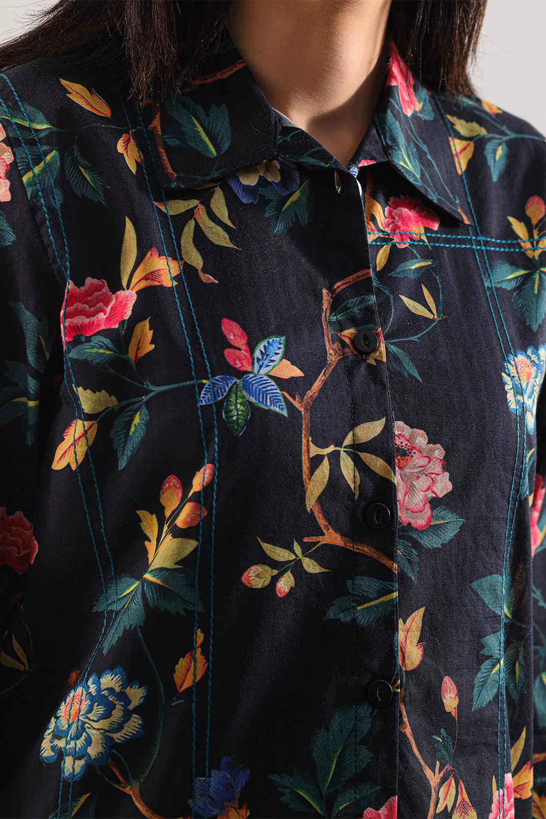 Printed Strip Lawn Stitched 2 Piece (Shirt/Trouser) - Image 4