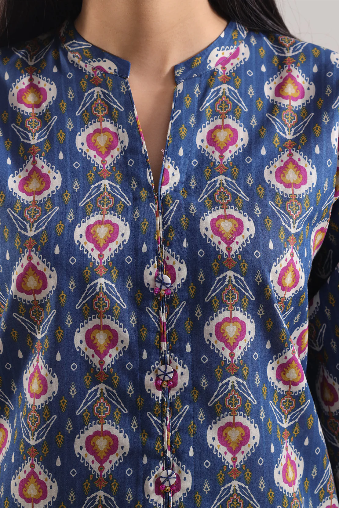 Printed Strip Lawn Stitched 2 Piece (Shirt/Trouser) - Image 5