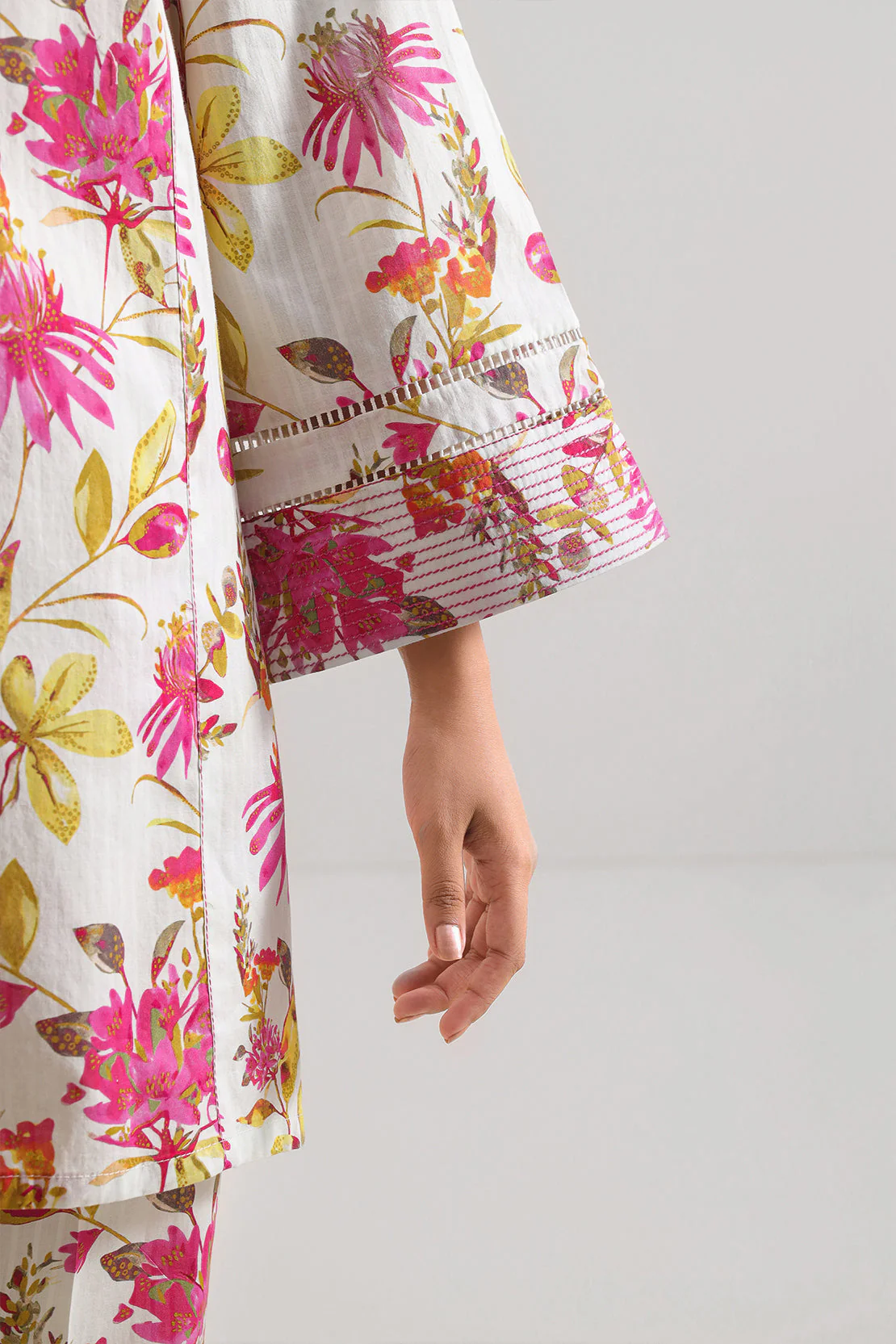 Printed Strip Lawn Stitched 2 Piece (Shirt/Trouser) - Image 6